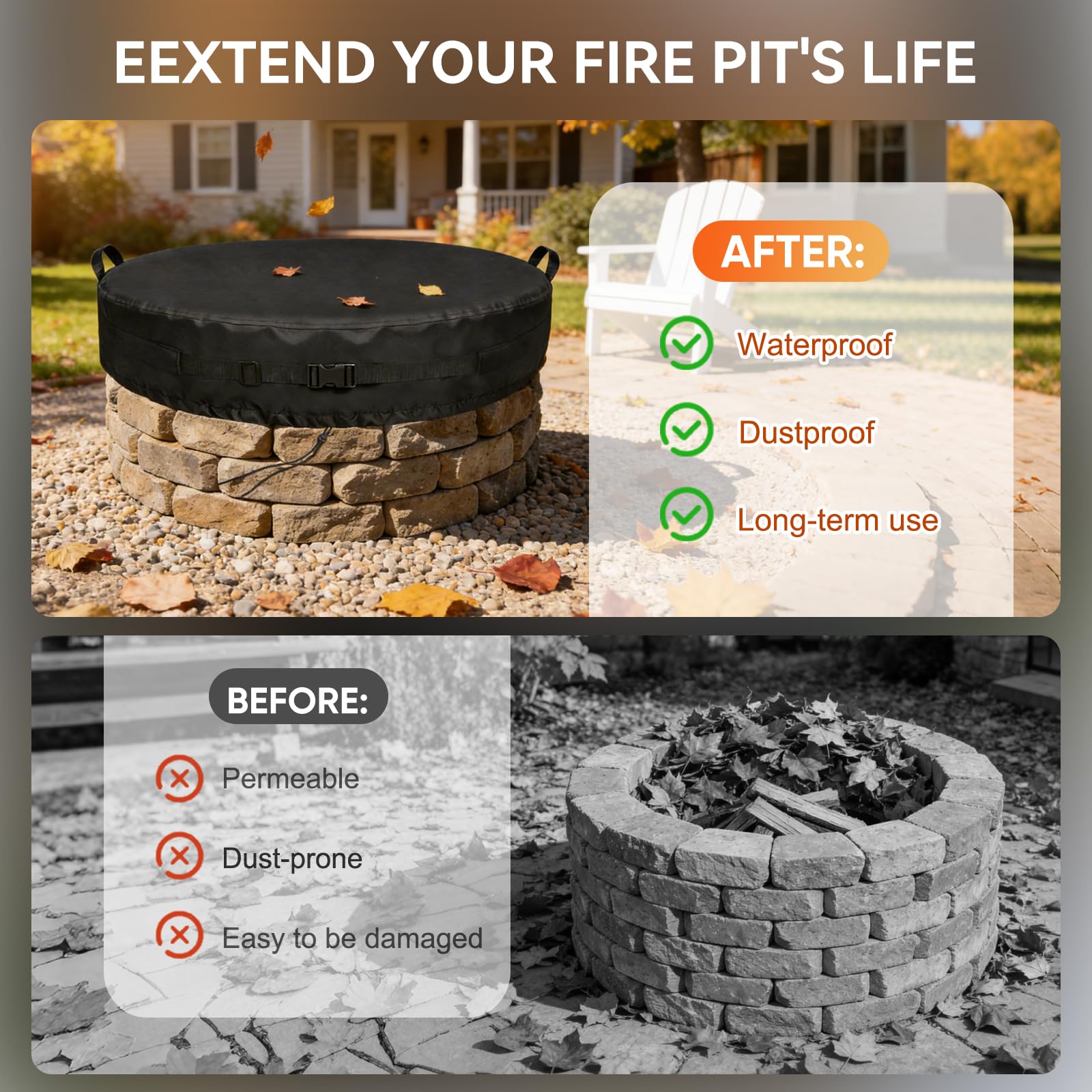 JVFCXXV LJV0819G699 Fire-Pit-Covers - View #5