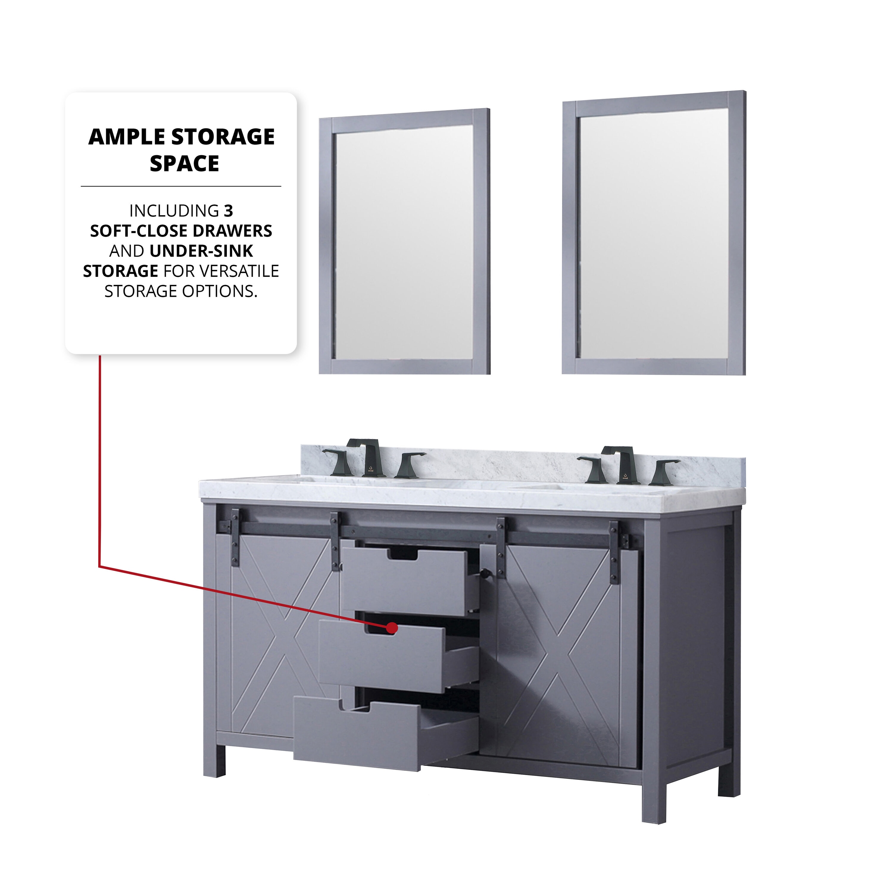 Lexora LM342260DB00M24 vanities - View #6