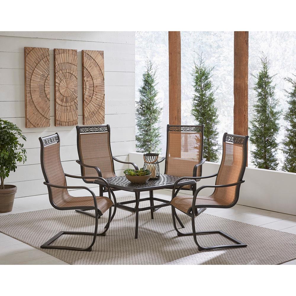 Hanover MAN5PCCTSP-TAN Patio-Conversation-Sets - View #8