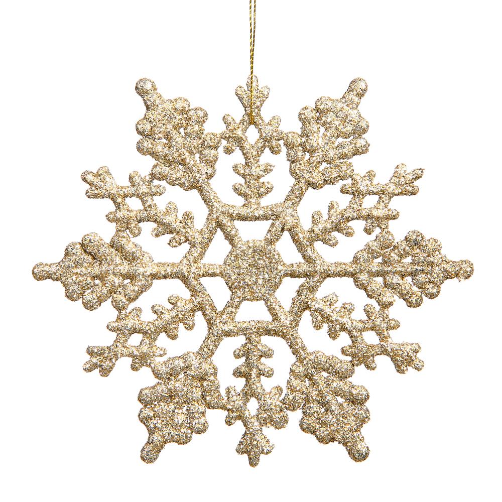 Vickerman M101411 24 -Pack Gold Standard Indoor Ornament set Shatterproof