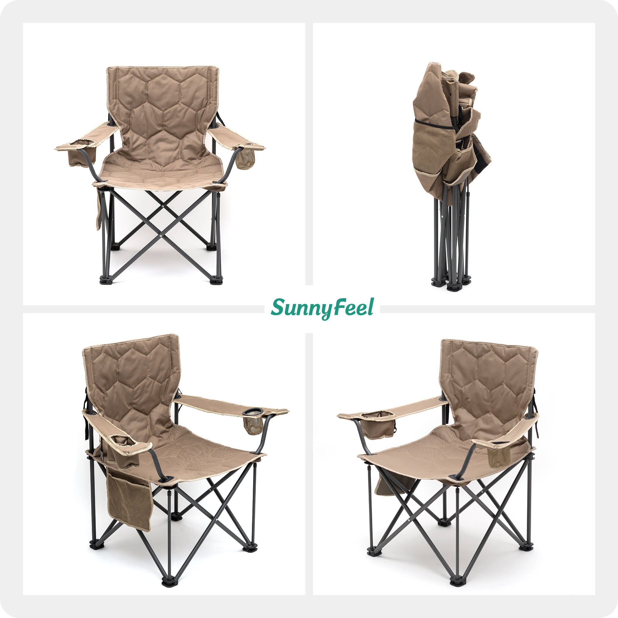Mondawe MO-P4AC2418BKA1 Beach-Camping-Chairs - View #5
