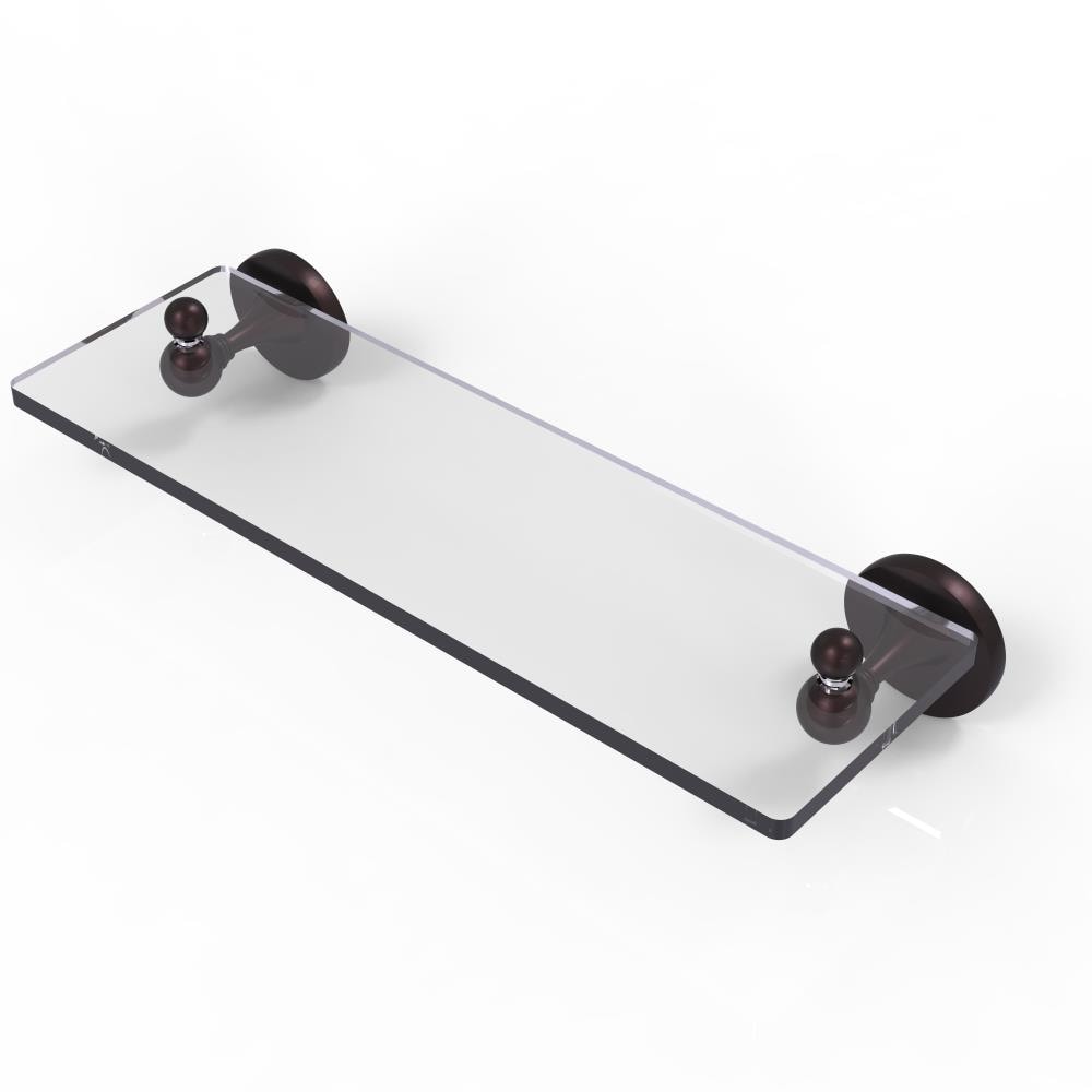 Allied Brass SL-1-16-ABZ Shadwell Antique Bronze Wall mount Bathroom Shelf ( 16-in x 3.6-in x 5-in )