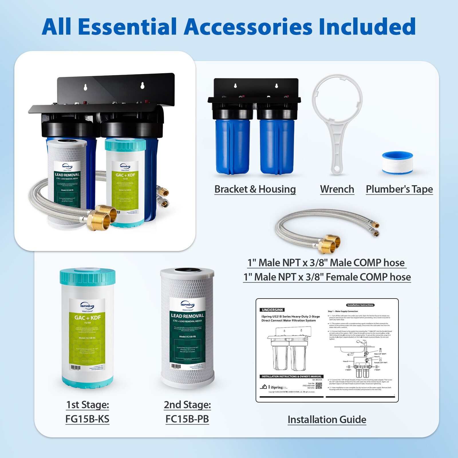 iSpring US21B-CPB Under-Sink-Filtration-Systems - View #7