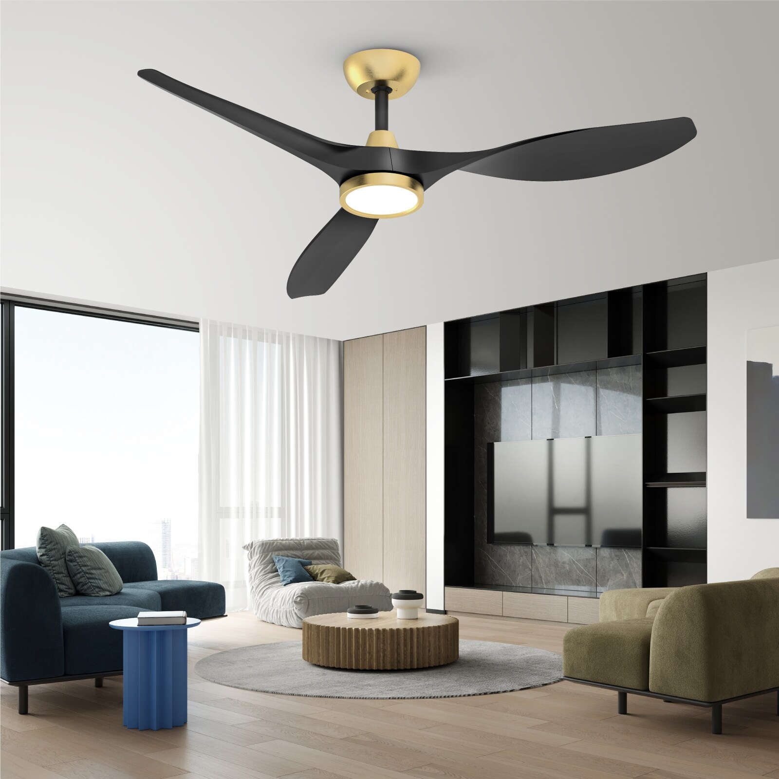 ocioc OC52-BG-3D-R3 Ceiling-Fans - View #6