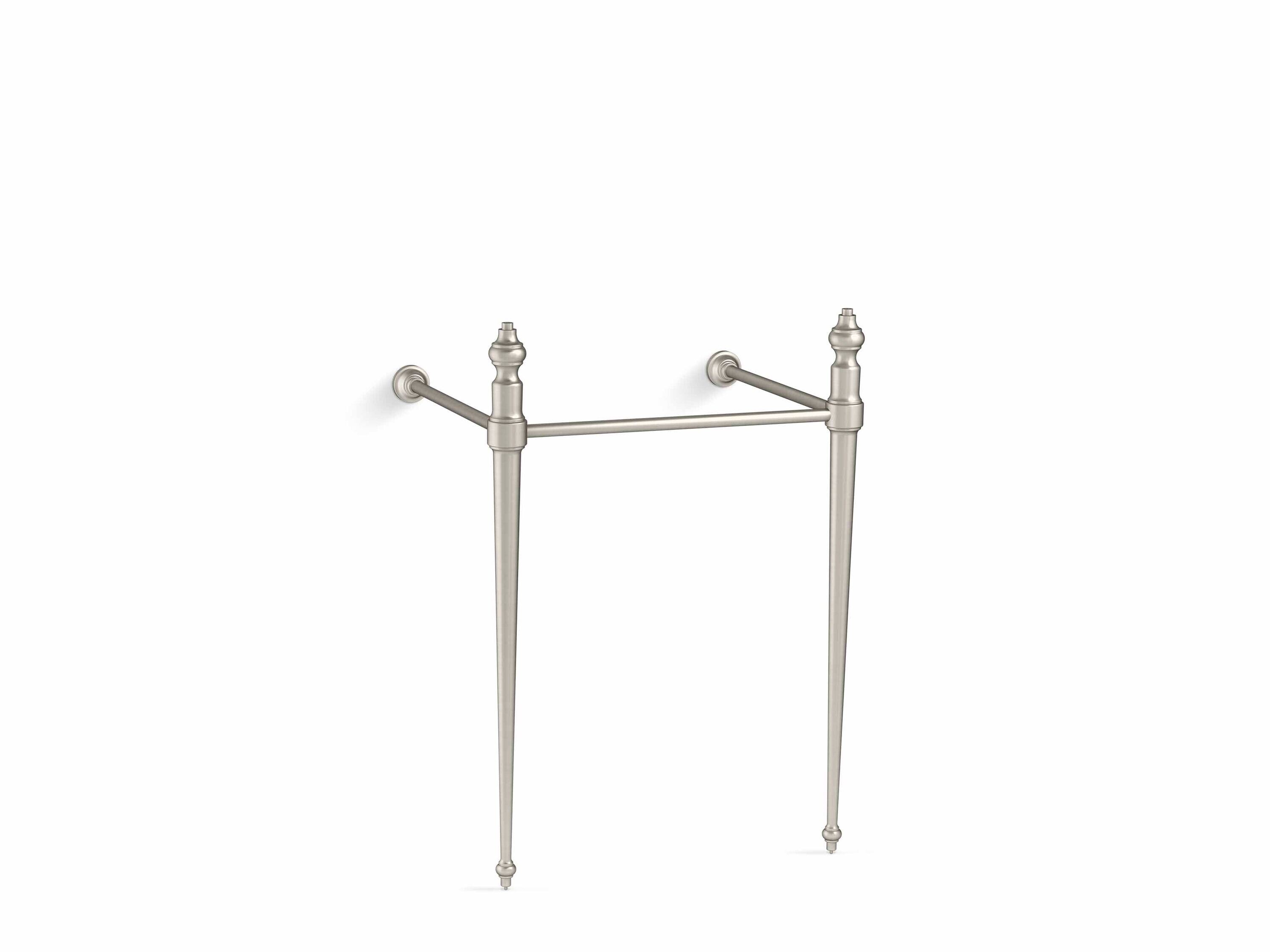 KOHLER 30009-BN Memoirs Classic Vibrant Brushed Nickel Bathroom Vanity Legs (20.69-in x 33.25-in)