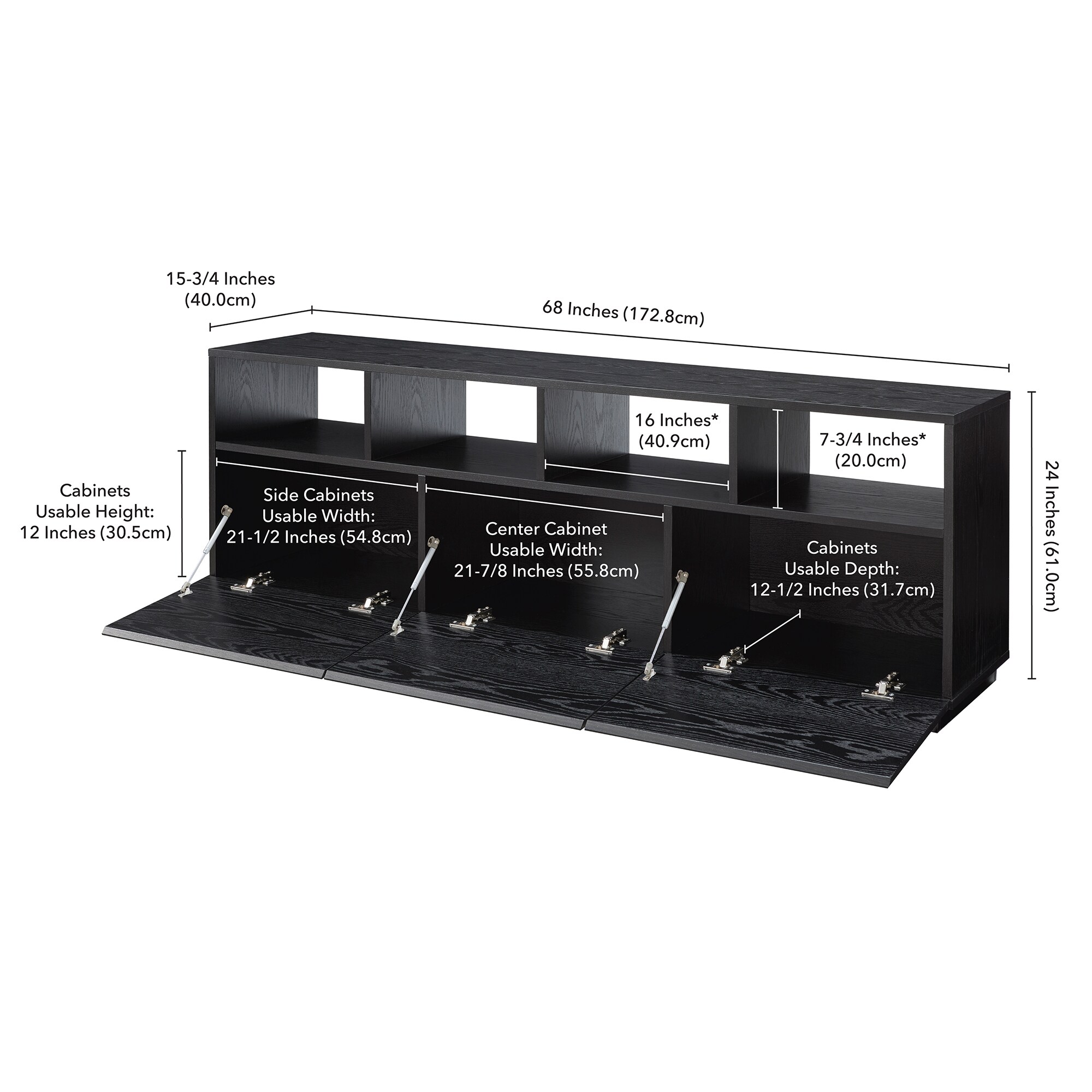 Hailey Home TV1800 Tv-Stands - View #4