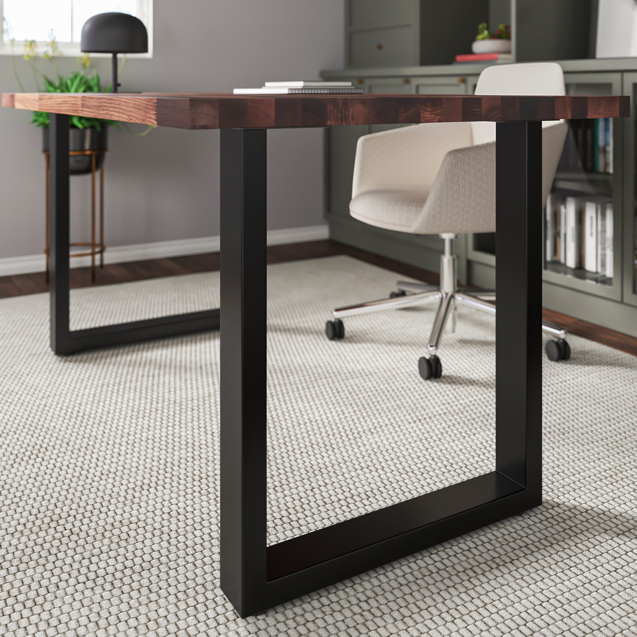 Sparrow Peak LEGUSTBK62014-710MM Wood-Table-Legs - View #9