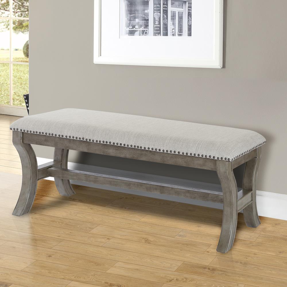 dole upholstered bench