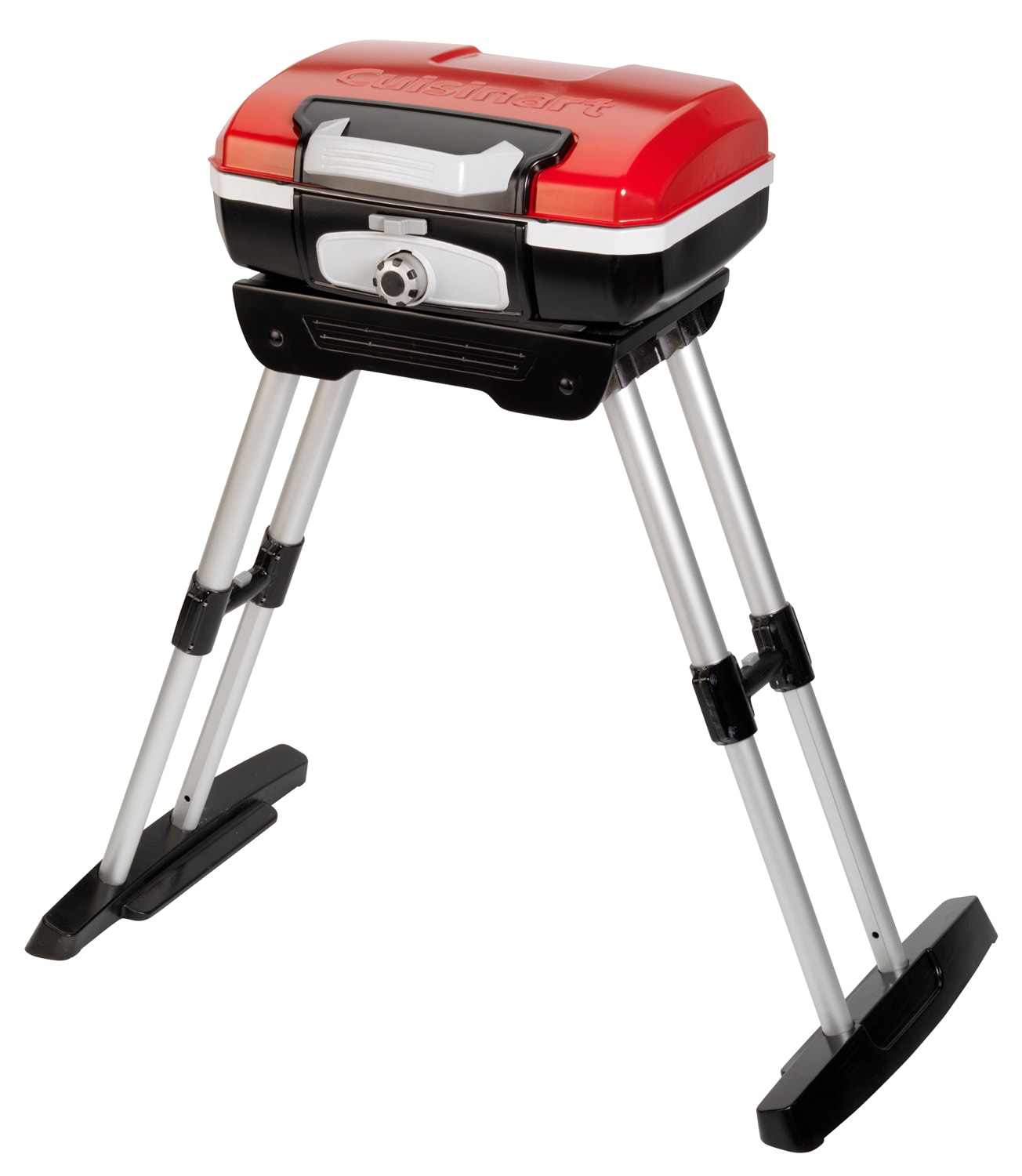 Cuisinart 150-Sq in Red Portable Liquid Propane Grill CGG-180 Sansujyuku sansujyuku.com