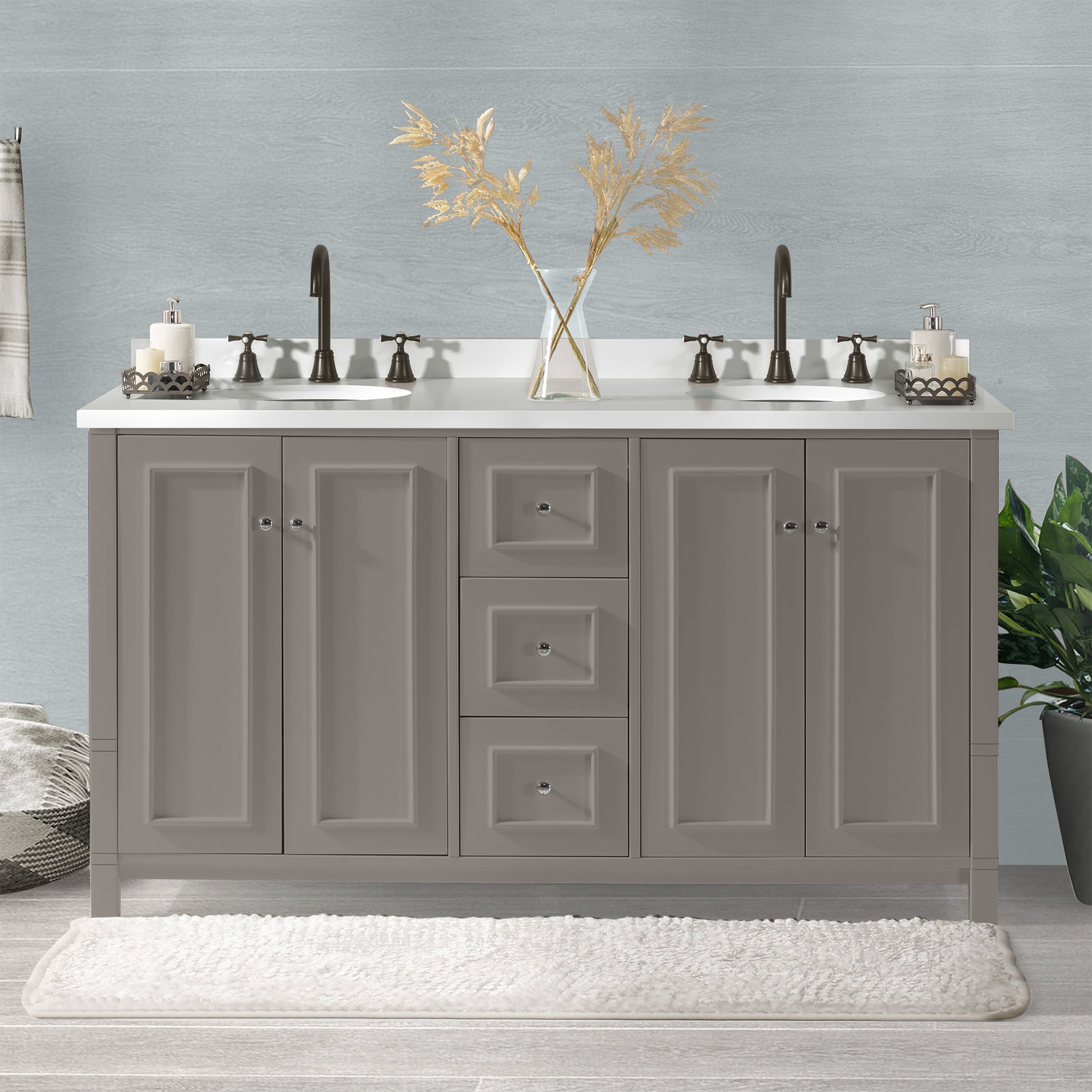 Alaterre Furniture AVAN6040BB vanities - View #2