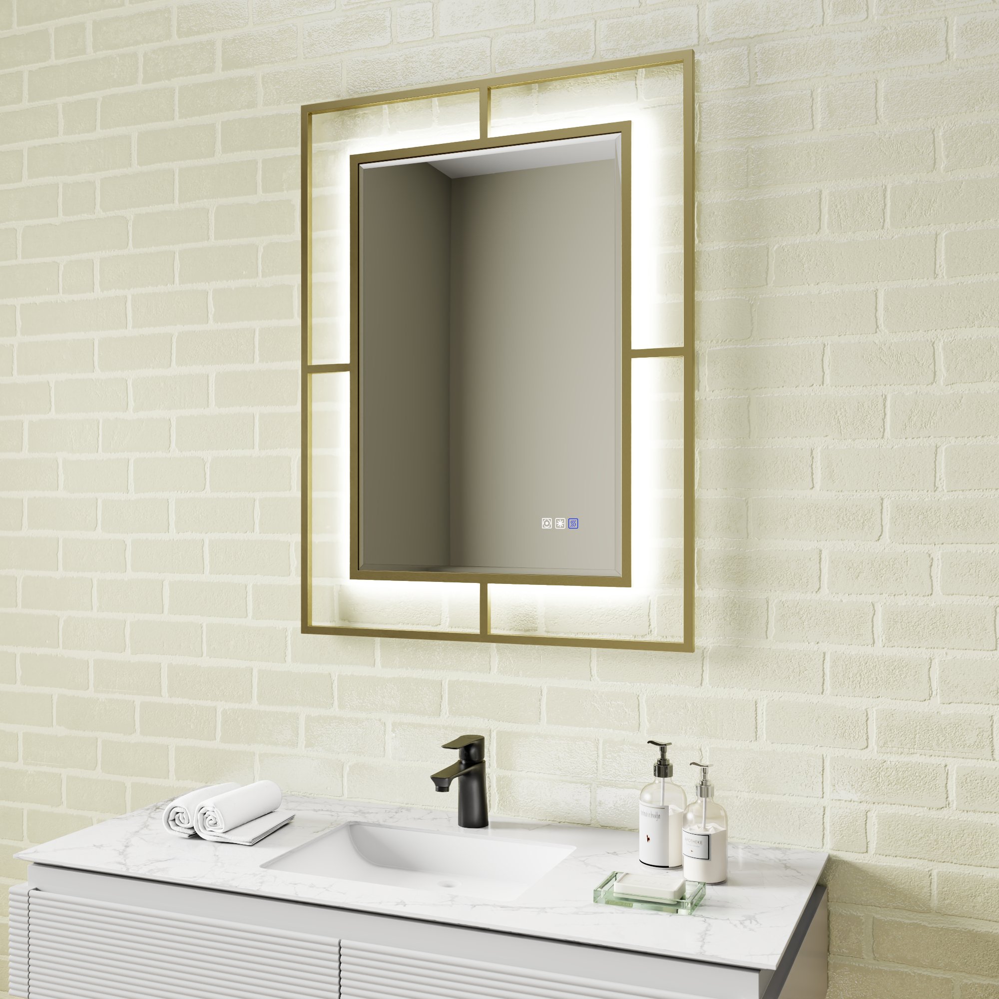 ExBrite EXBM3040V10GXX Framed-Bath-Mirrors - View #12