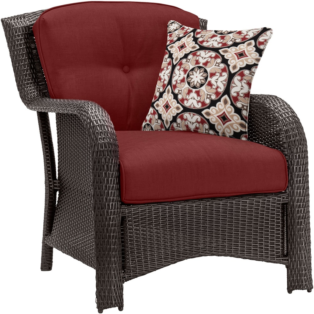 Hanover STRATH6PC-S-RED Patio-Conversation-Sets - View #13