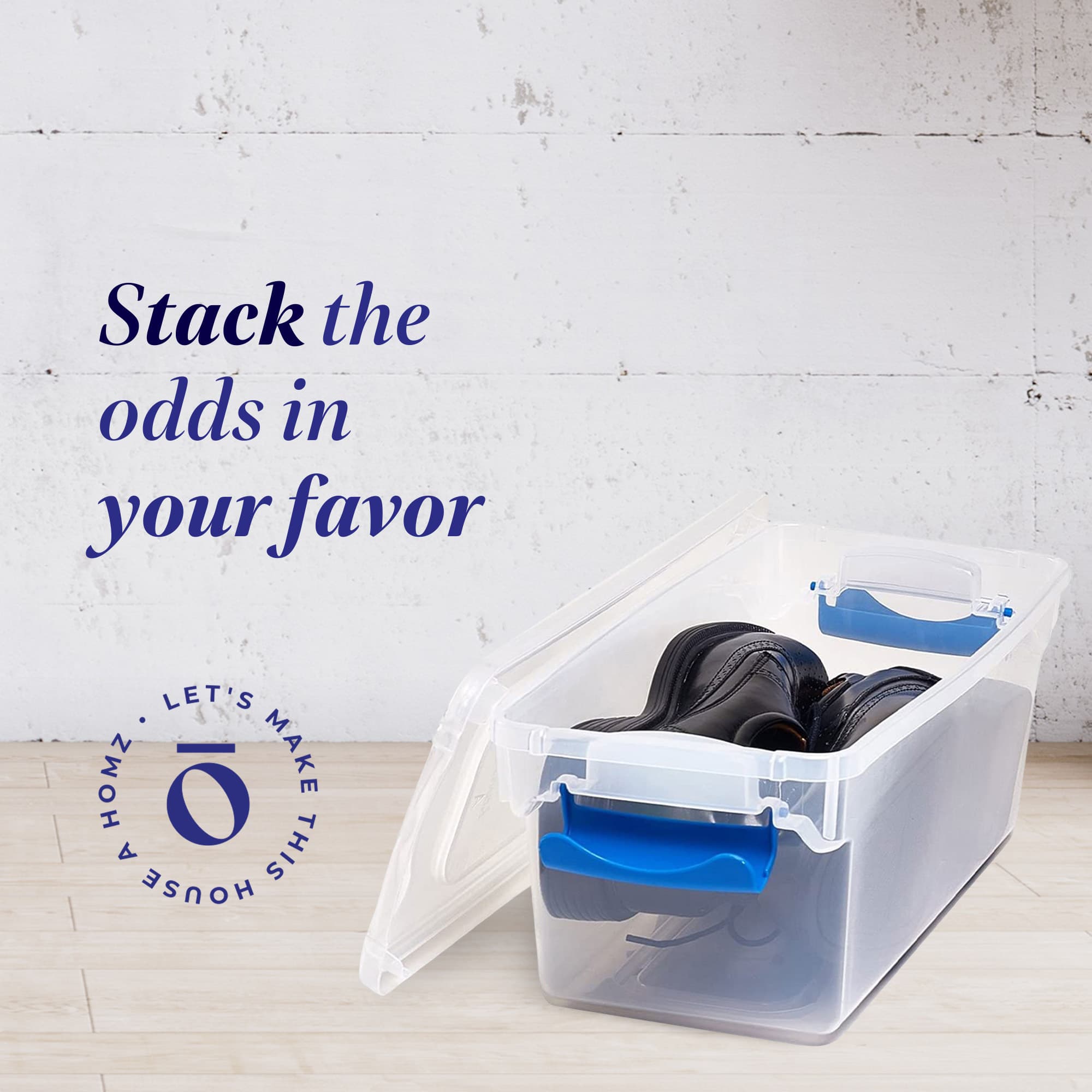 Homz Products 252648 Plastic-Storage-Totes - View #2