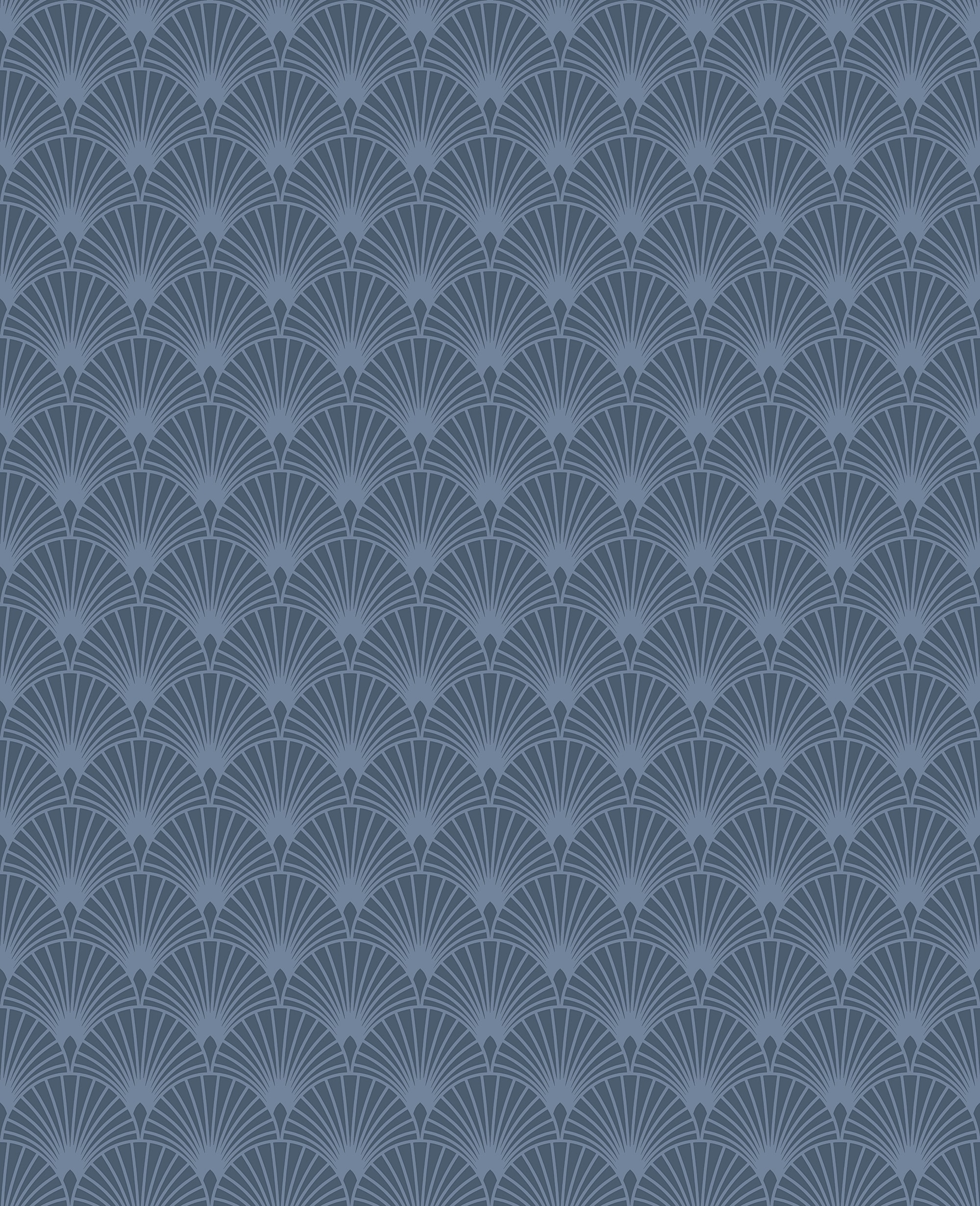 Graham & Brown 101366 Kabuki 56-Sq. Feet Blue Vinyl Textured Geometric Unpasted Wallpaper
