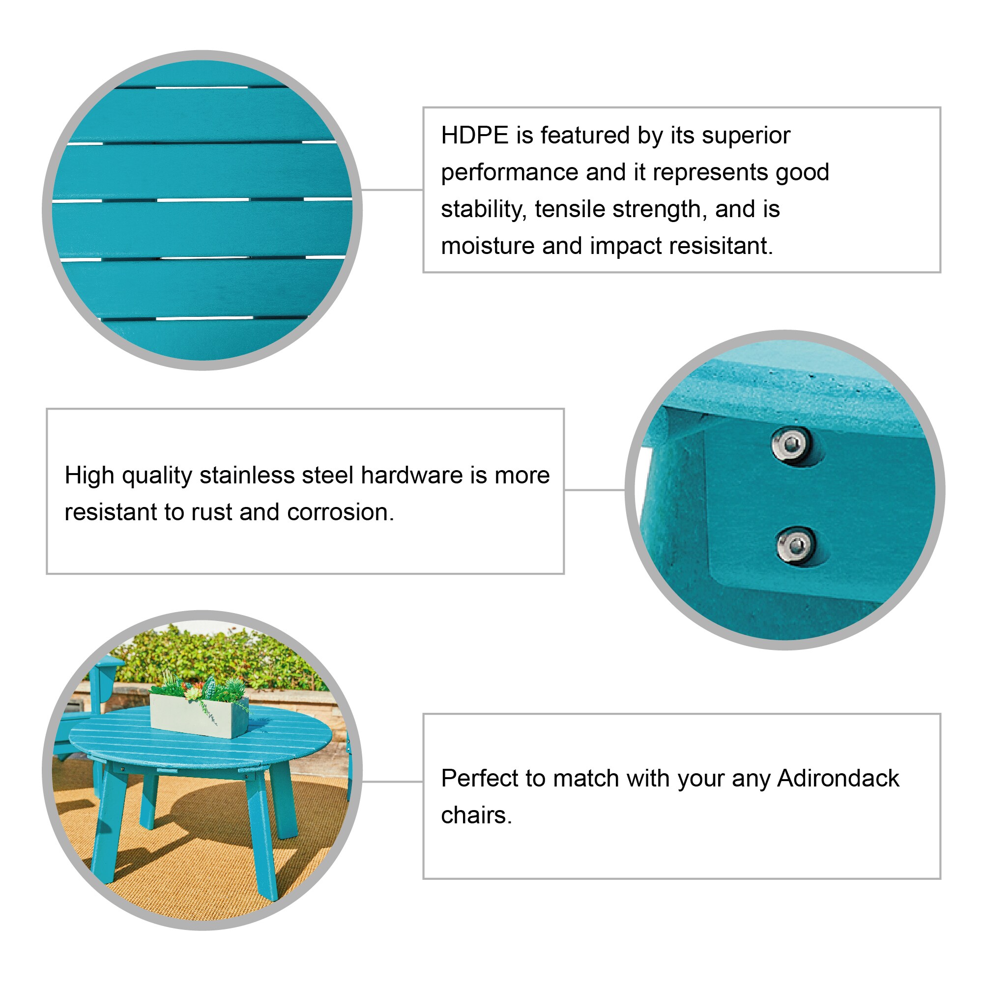 Glitzhome 2022200069 Patio-Conversation-Sets - View #3