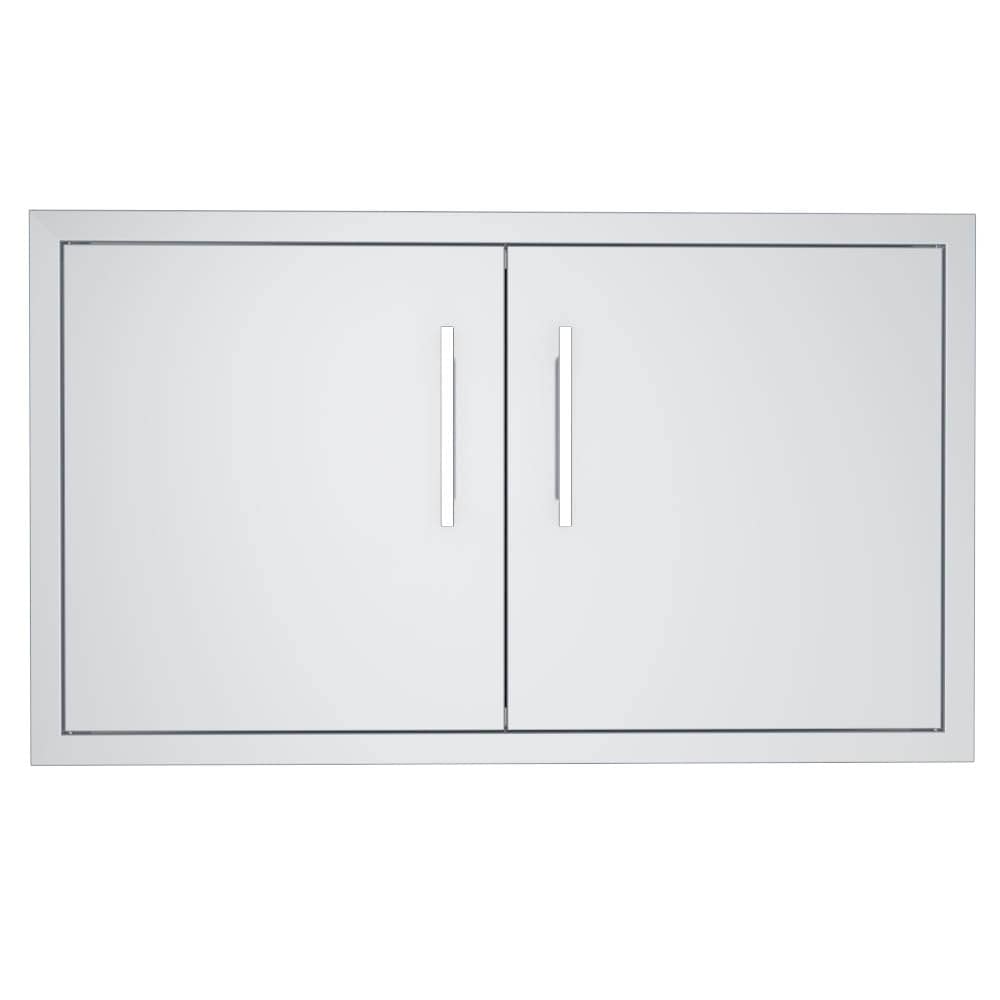 Sunstone BA-DD36 Signature 36-in W x 21-in H x 3-in D Built-In Grill Cabinet Double doors