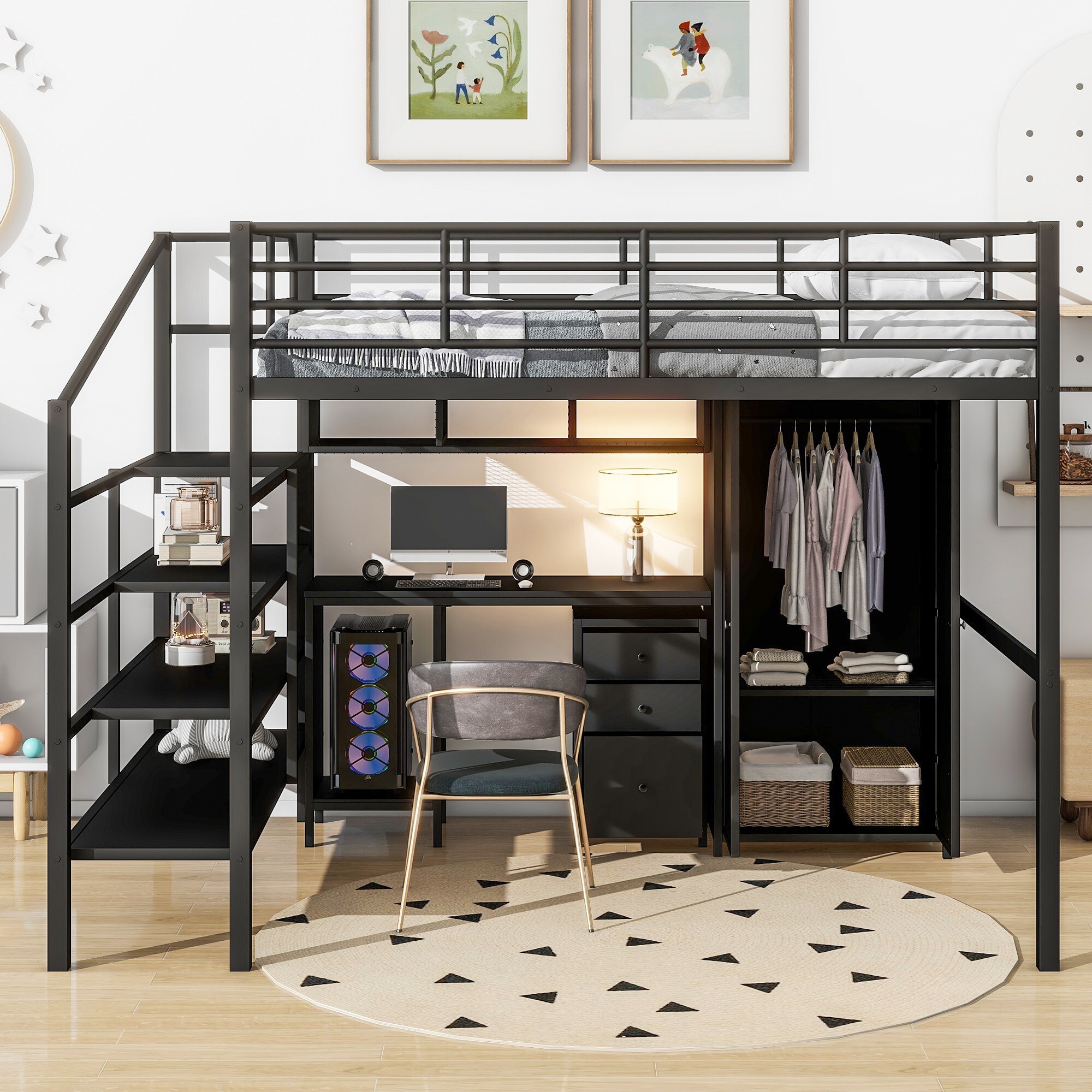 Yiekholo LL-1461AAB Bunk-Beds - View #3