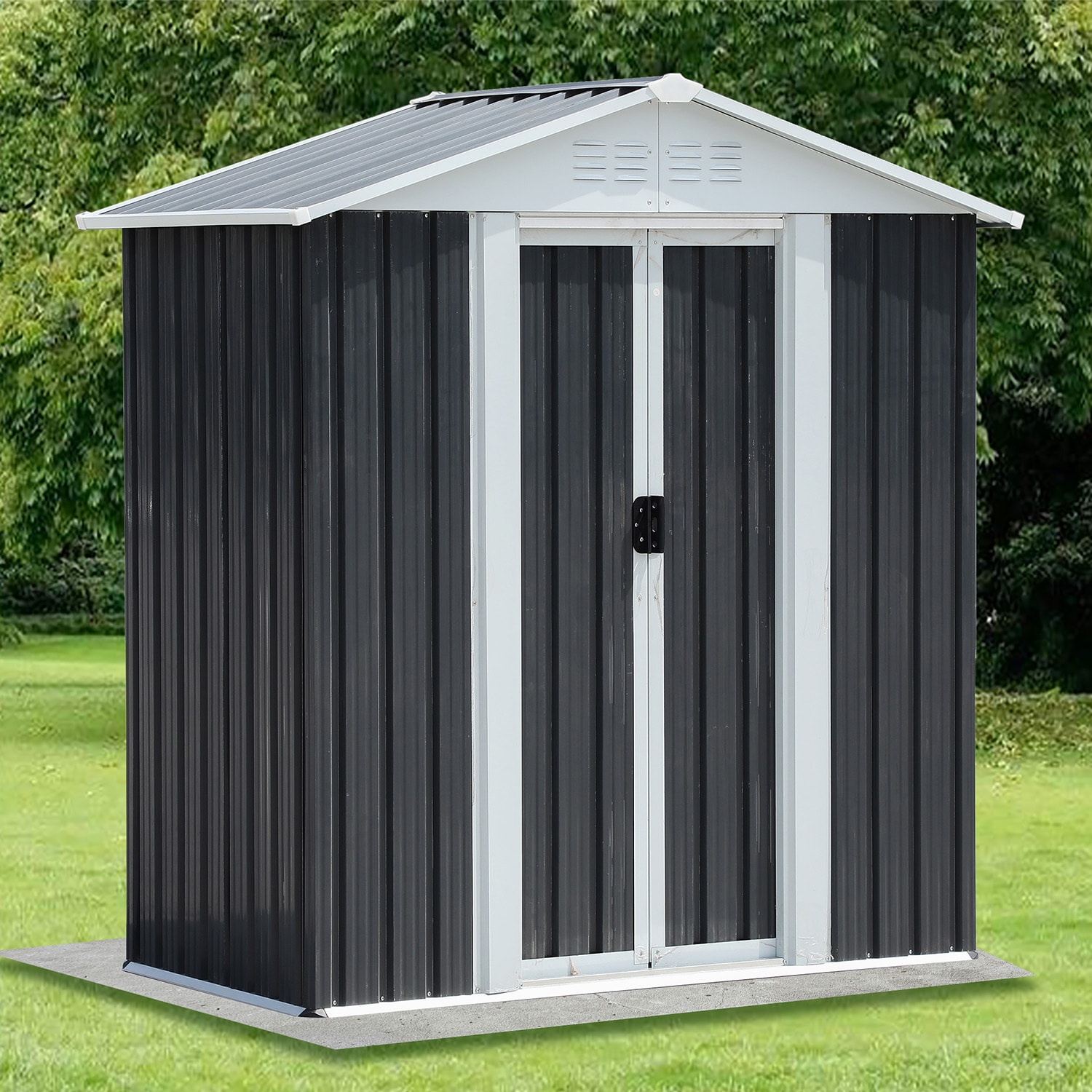GZMR GM-W2748 Metal-Storage-Buildings-Sheds - View #3