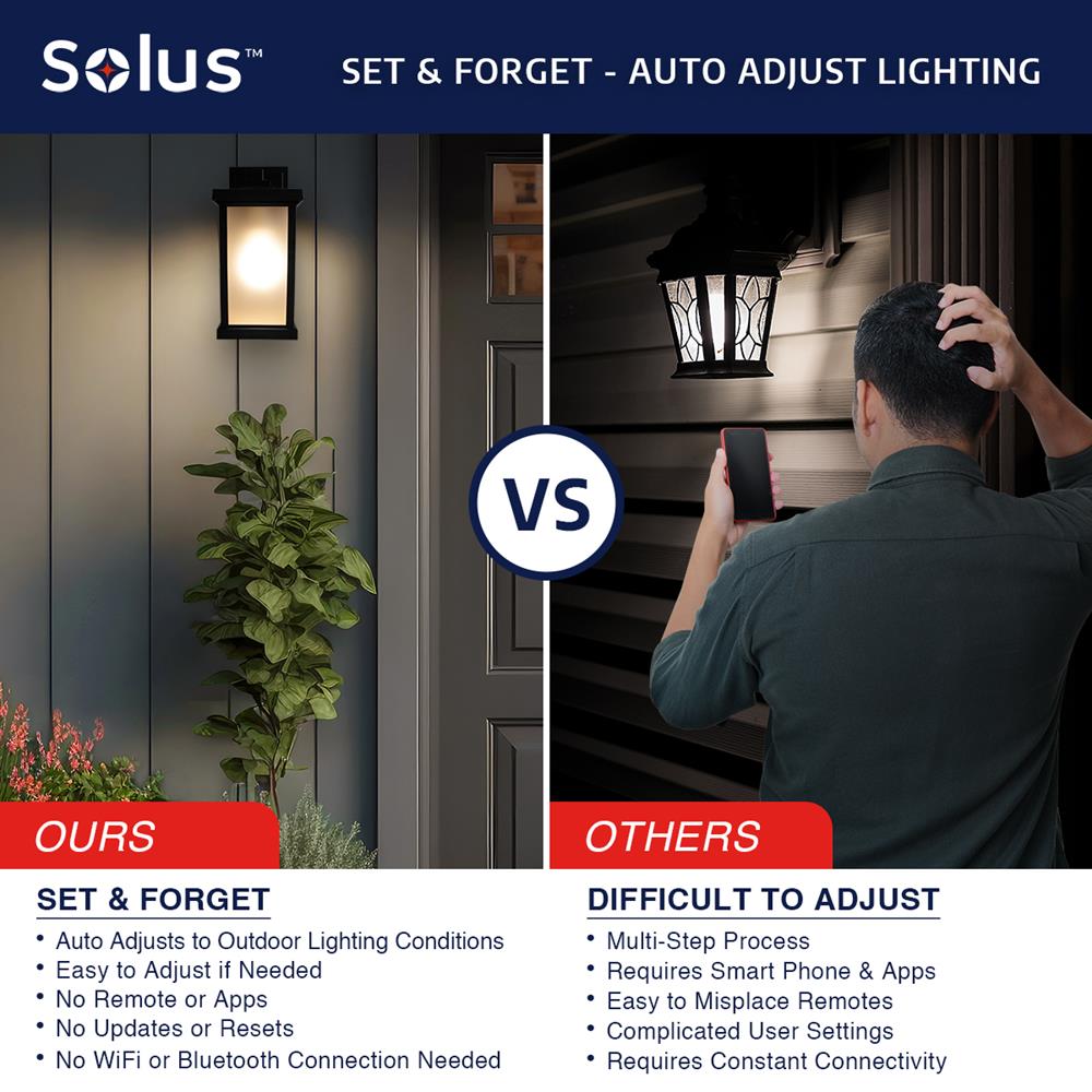 Solus WM-S51SF-BK-S Outdoor-Wall-Lighting - View #3