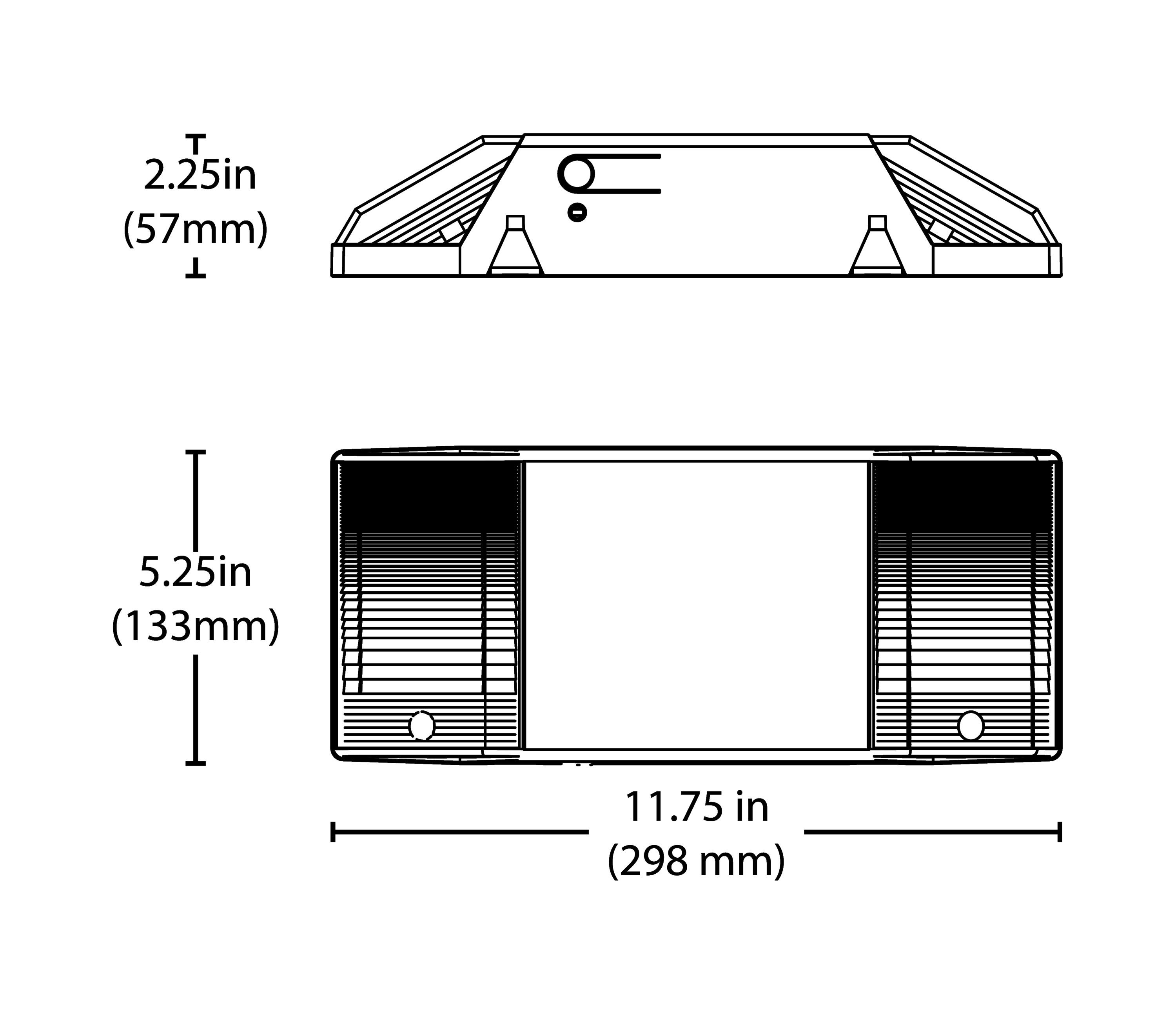 Nicor Lighting EML2-10-UNV-WH Emergency-Exit-Lighting - View #6