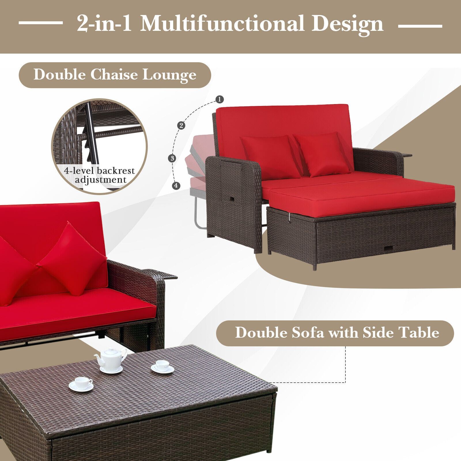LIVIZA OUG70644RE-X Patio-Sofas-Daybeds - View #3