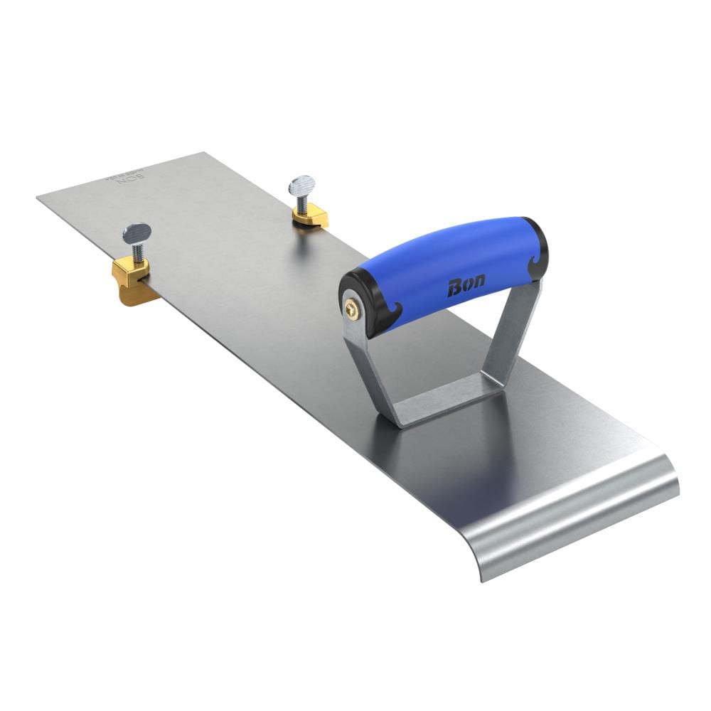 Bon Tool 22-455 18-in x 4.875-in Stainless Steel Concrete Edger with 0.75-in Radius