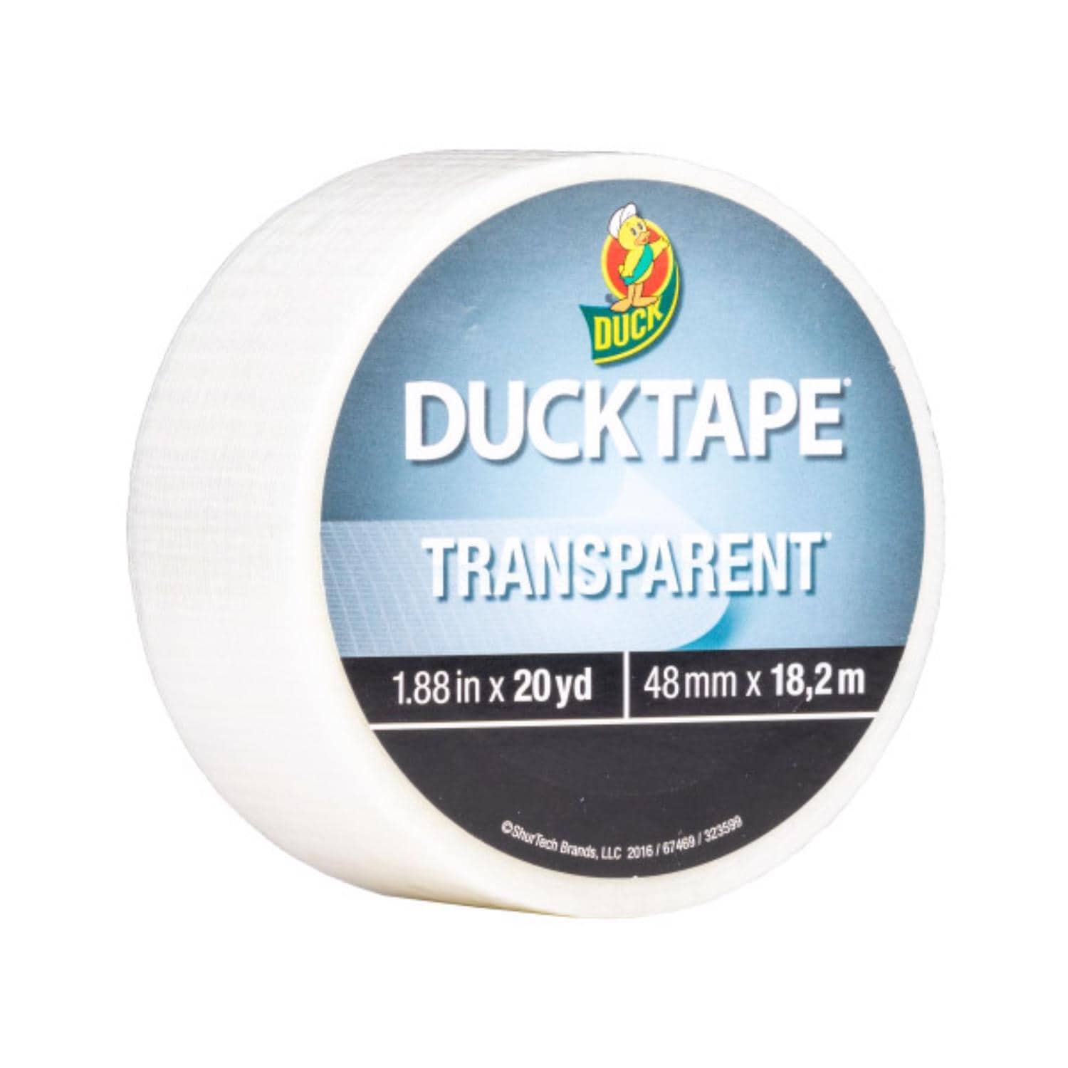 Duck 1.88 in. W X 20 yd L Clear Duct Tape #EJD4891834