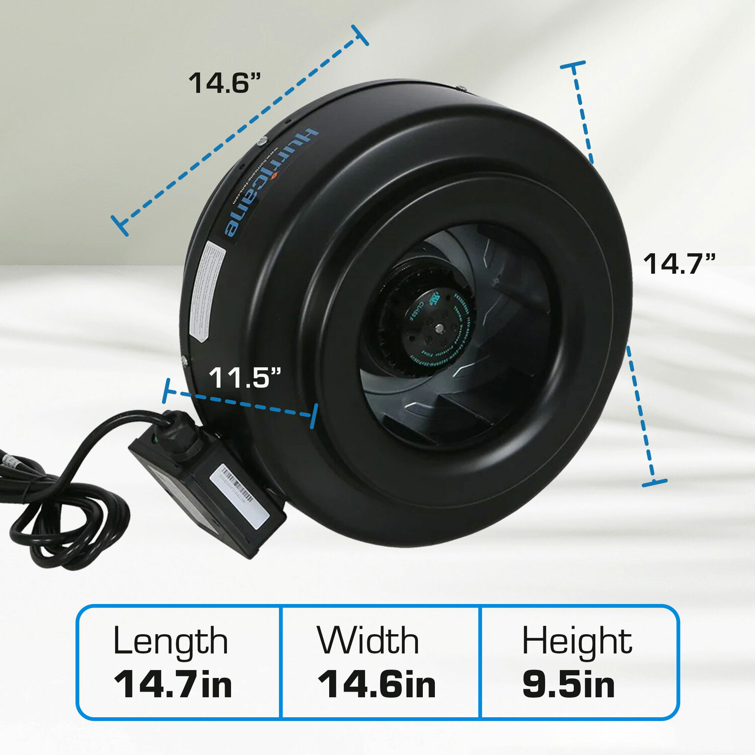 Hurricane 397836 Wall-Mounted-Fans - View #3