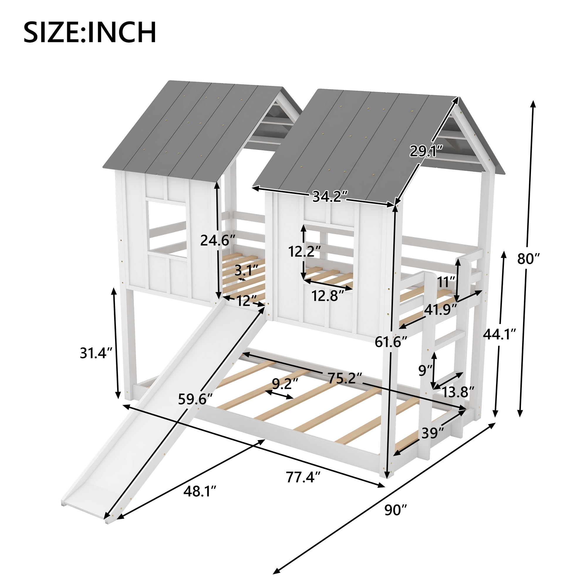 Qualler BWM000920K Bunk-Beds - View #11