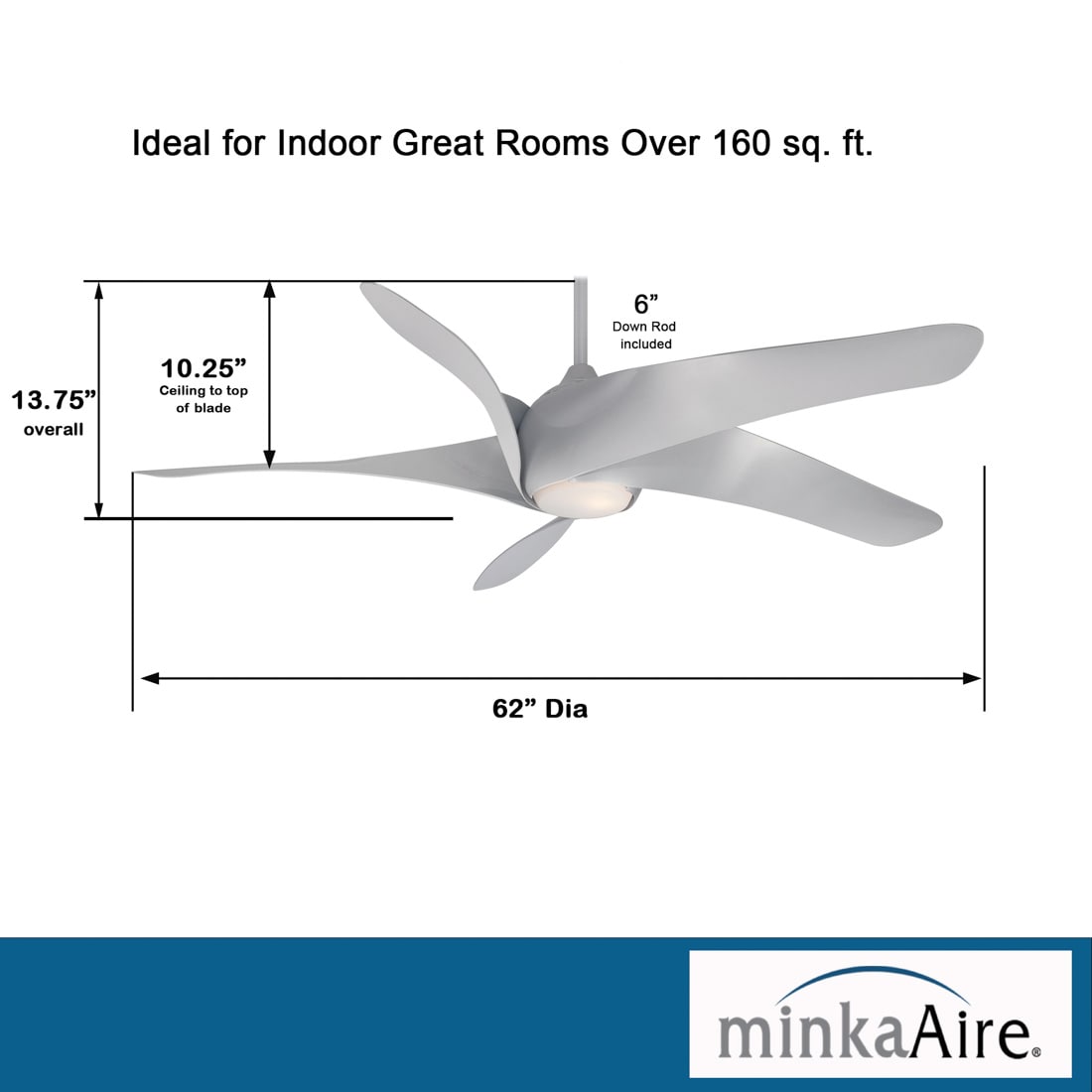 Minka Aire F905L-SL Ceiling-Fans - View #10