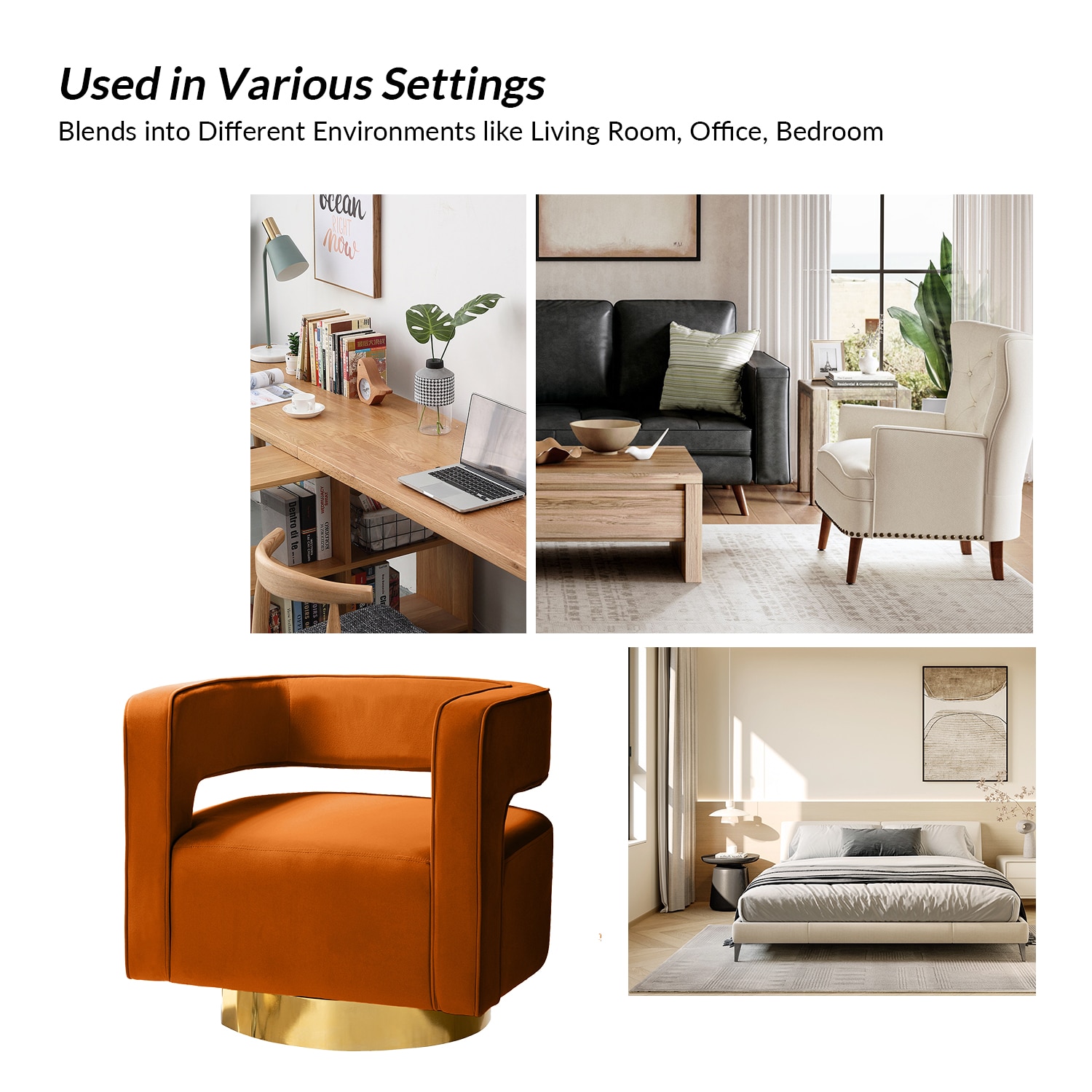 14 Karat Home CHM0141-ORANGE chairs - View #9