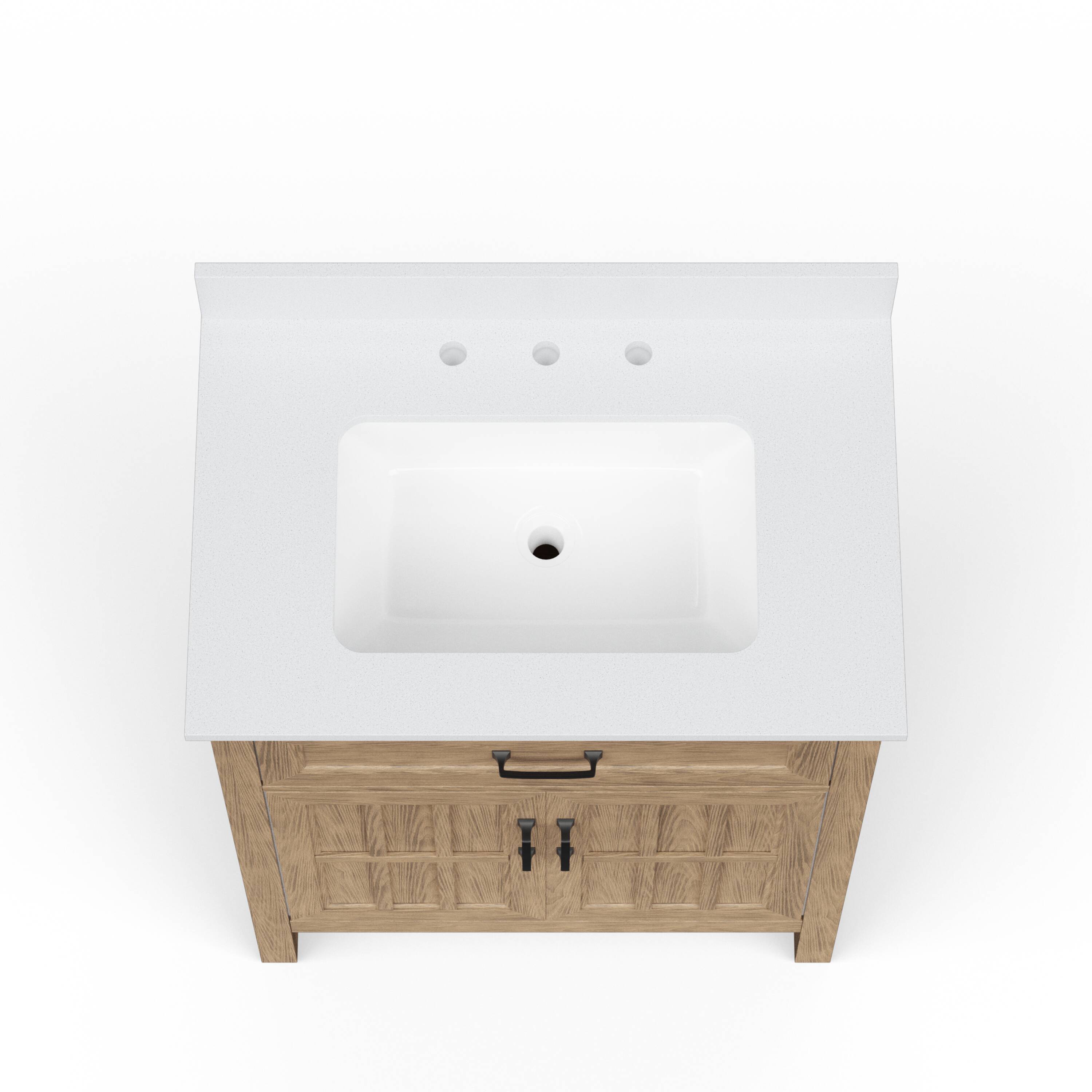 allen + roth LWS30WWV Bath-Vanity-Combo - View #12