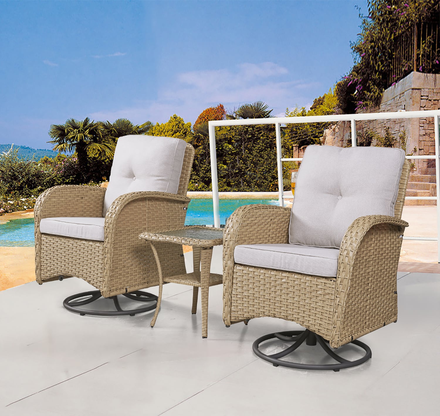 Rilyson FS040-1 Patio-Conversation-Sets - View #4