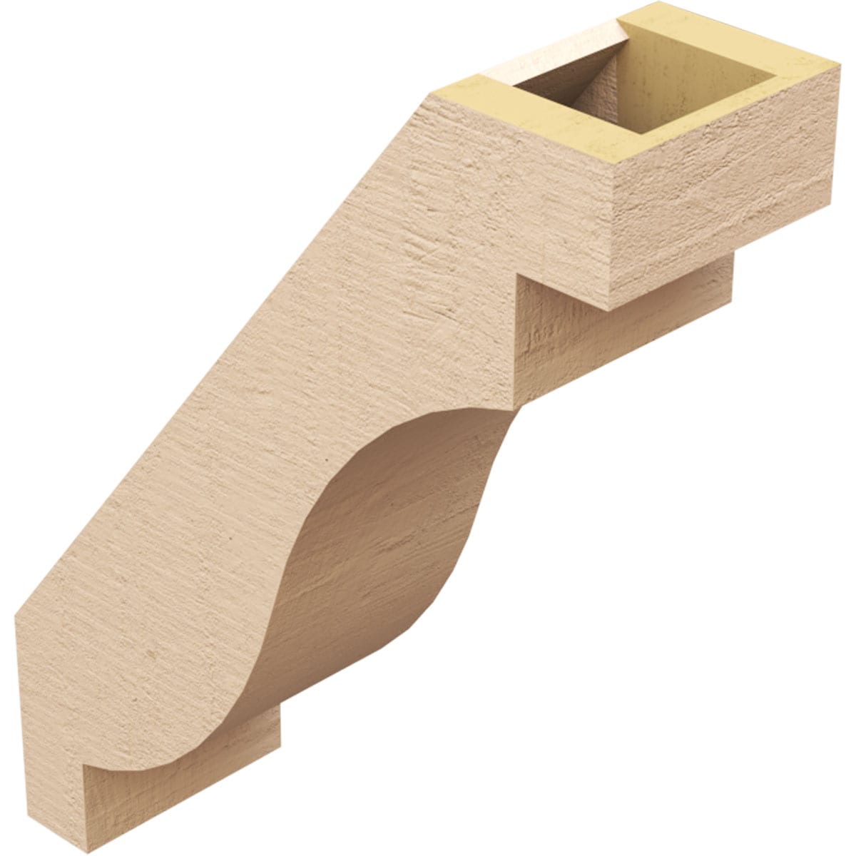 Ekena Millwork BRCUR05X14X18CHGRCPR braces - View #6