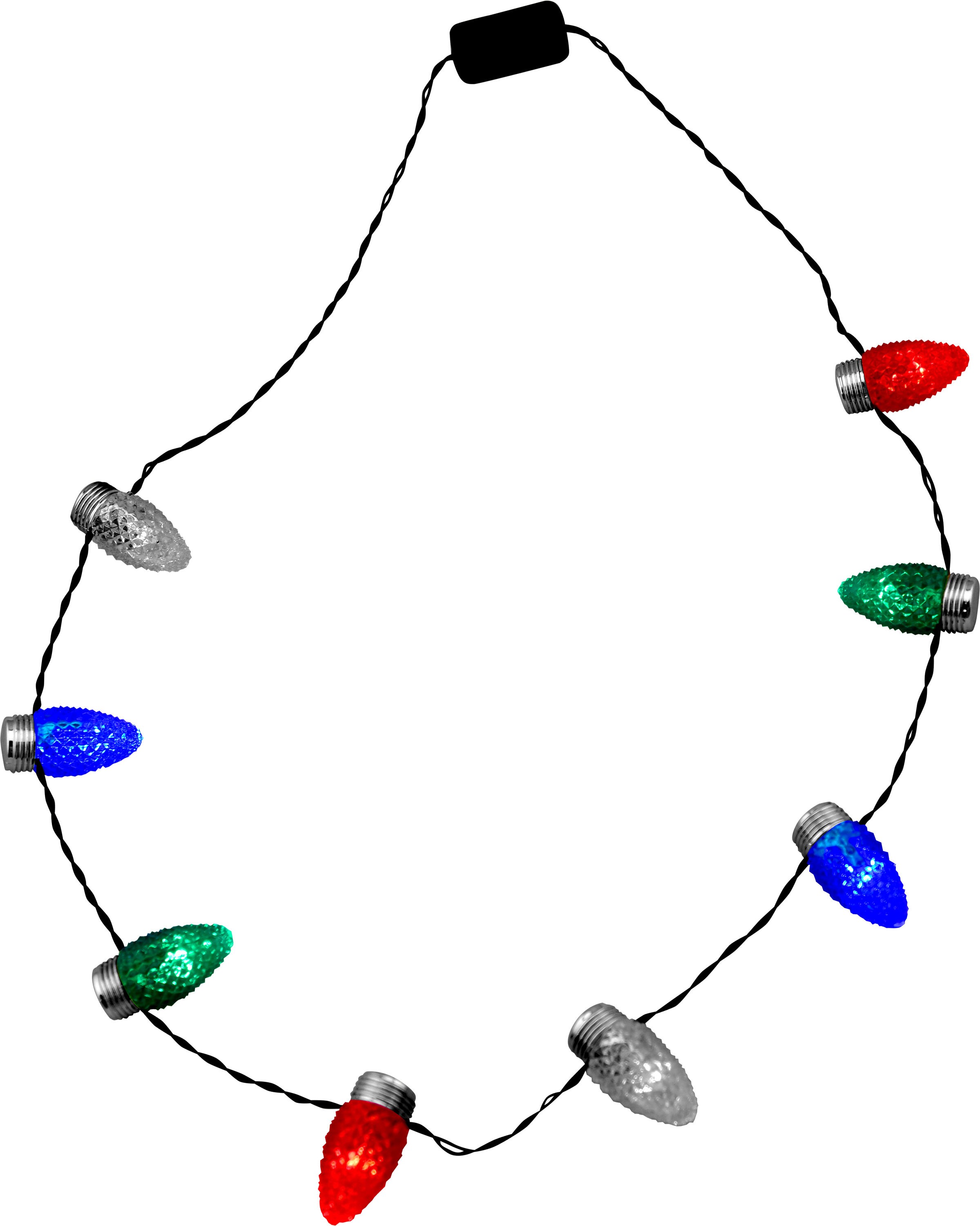 Disney Christmas Necklace - Retro Christmas Lights - LED Lig