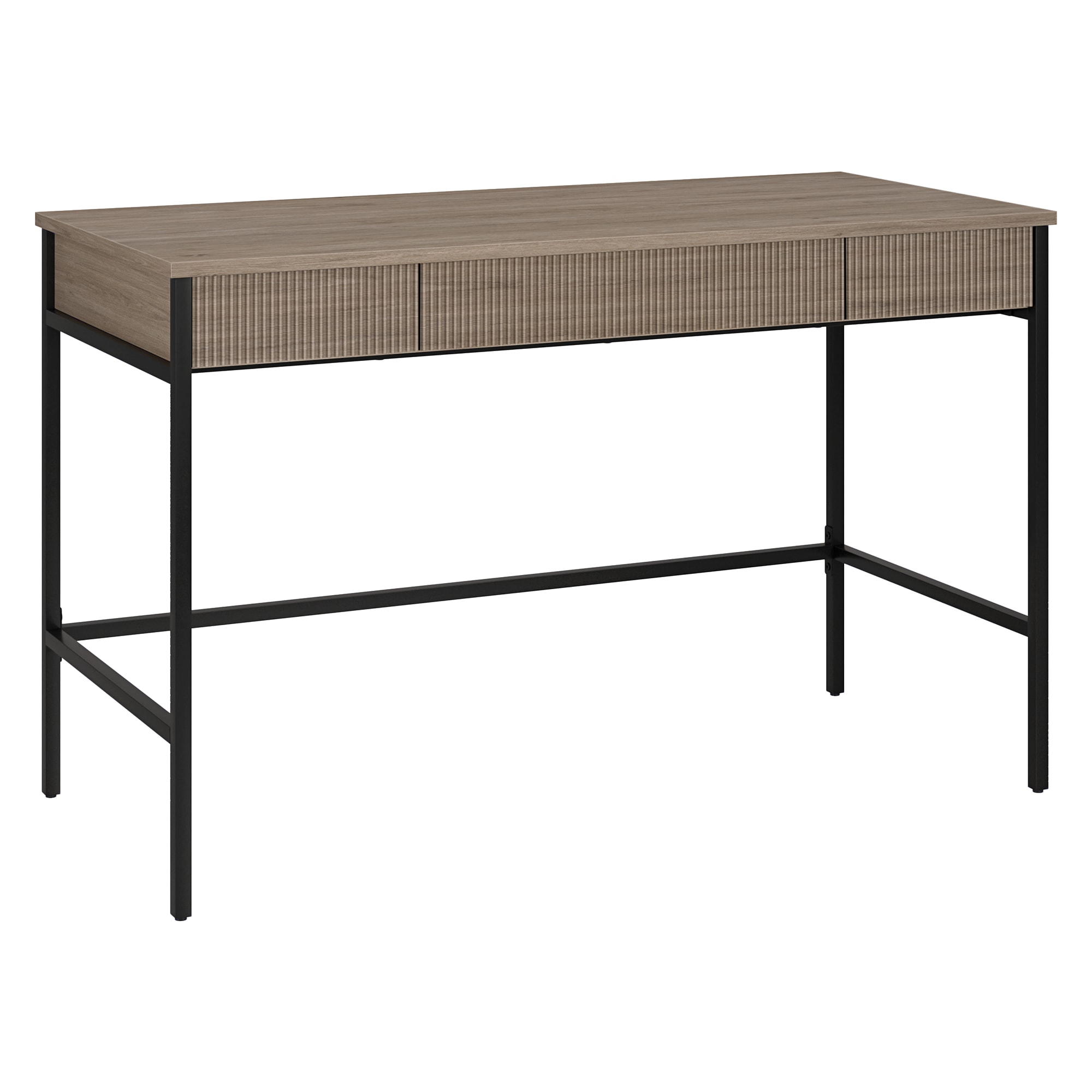 Hailey Home OF2146 Nolan 47.63-Inches Gray Modern/Contemporary Writing desk