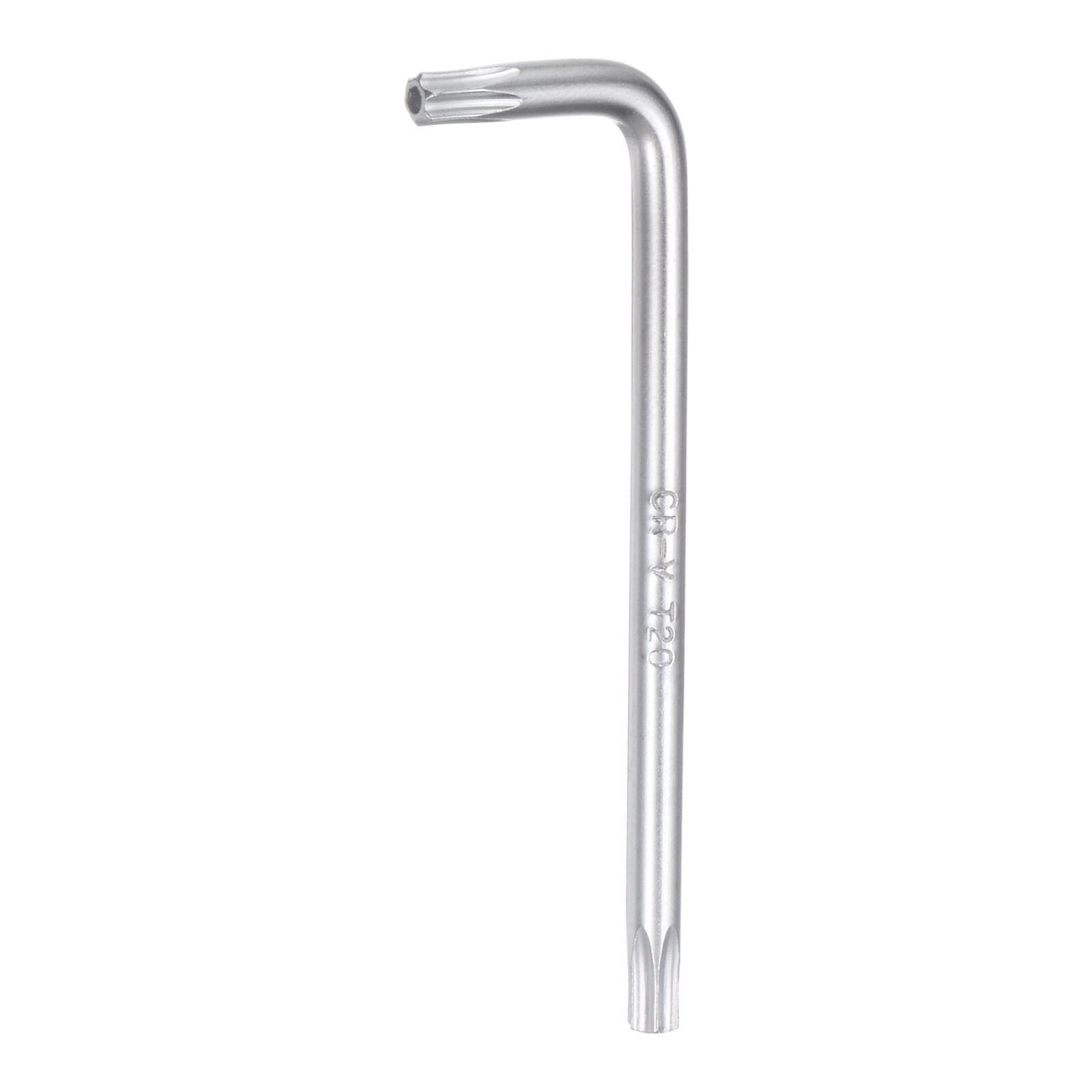 Harfington T20 Tamper Proof Torx Star Key Bit Wrench 2.64inch L-Shaped 6 Points Wrenches Chrome-Vanadium Steel Hand Tool for Automotive / Home Repairs #S26032400UX5655