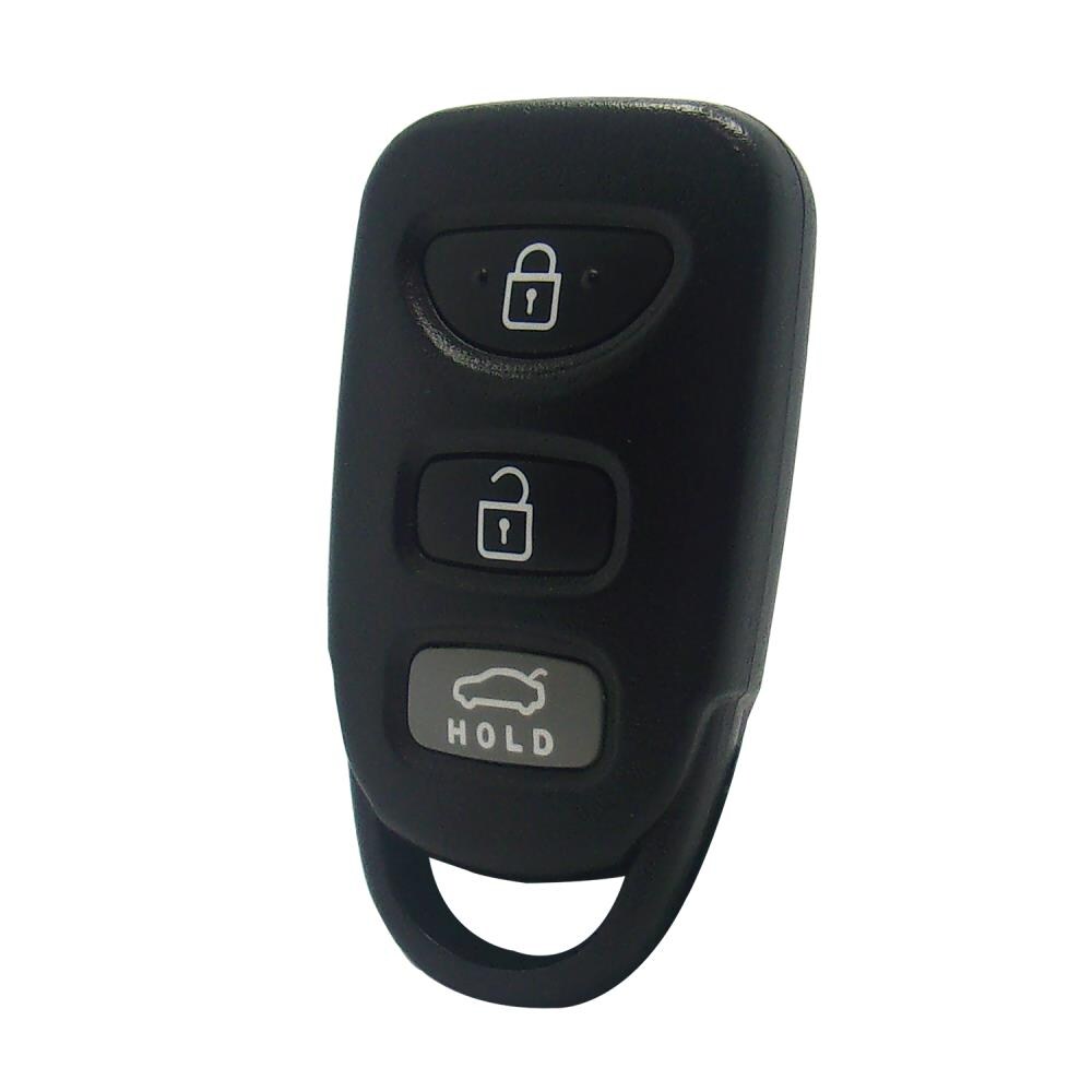 Car Keys Express Black 4 Button Remote and Key Combo with Edge Cut
