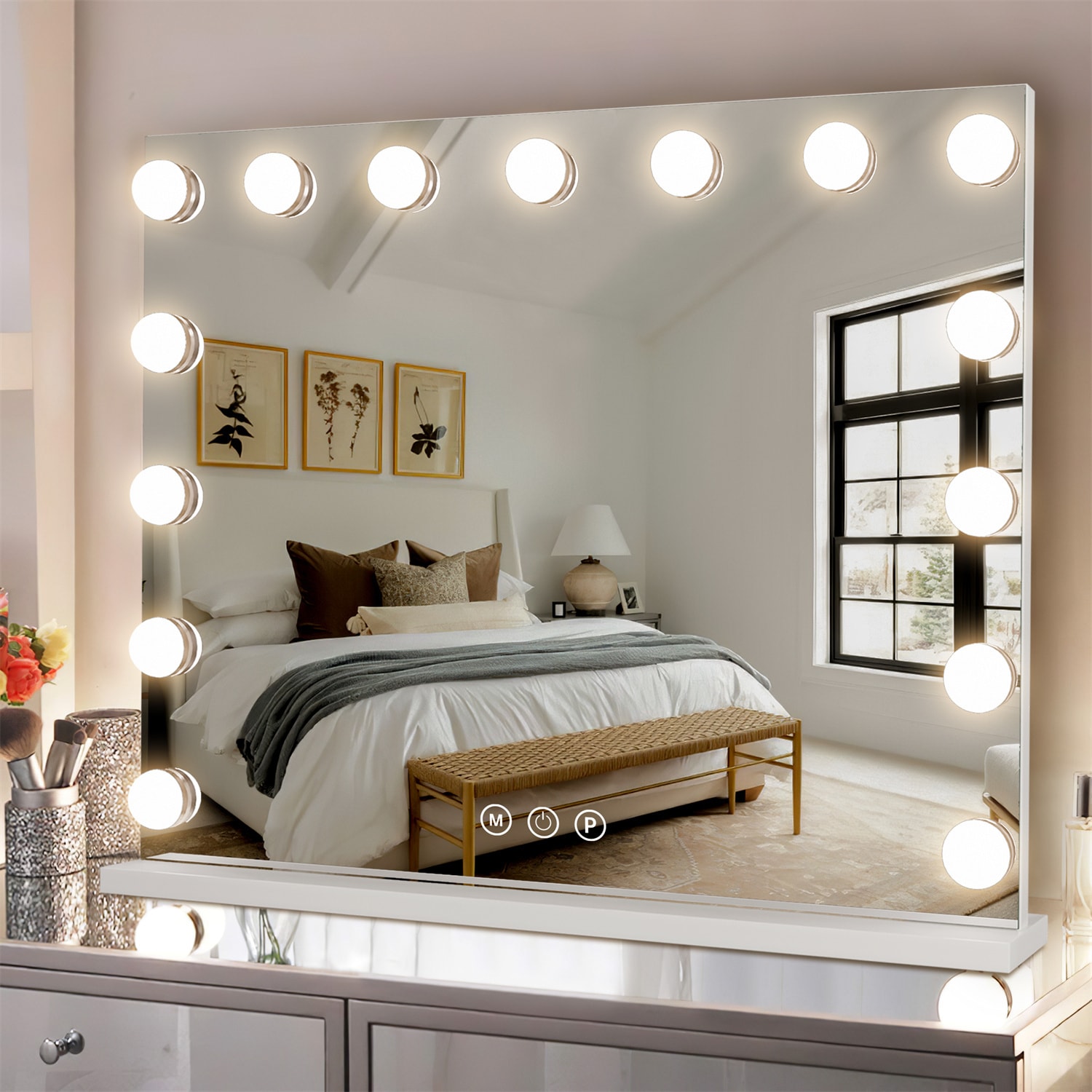Dovelina LS-A-MR10004 Framed-Bath-Mirrors - View #2