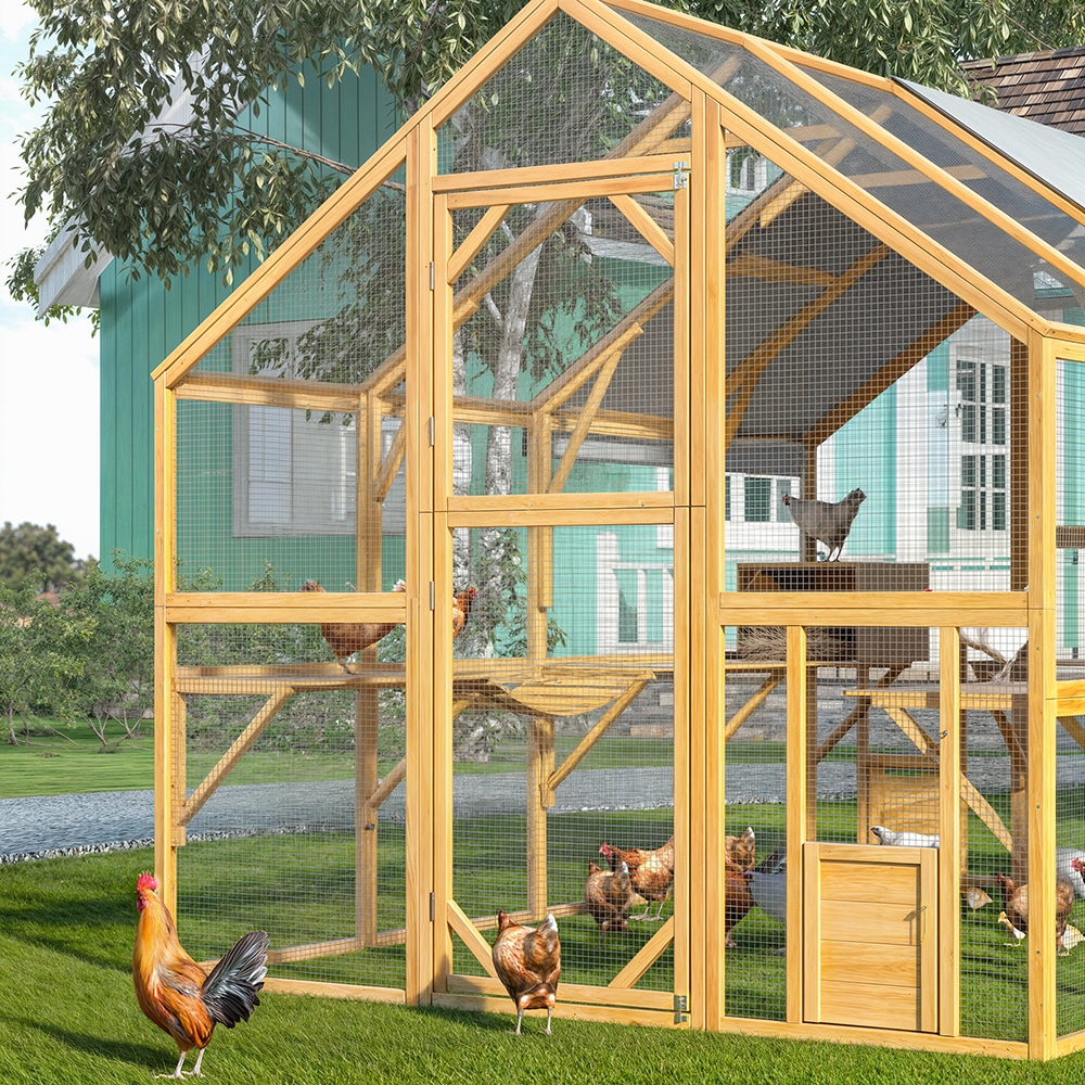 Homsee C-KF150158-09-AB Chicken-Coops-Rabbit-Hutches - View #17