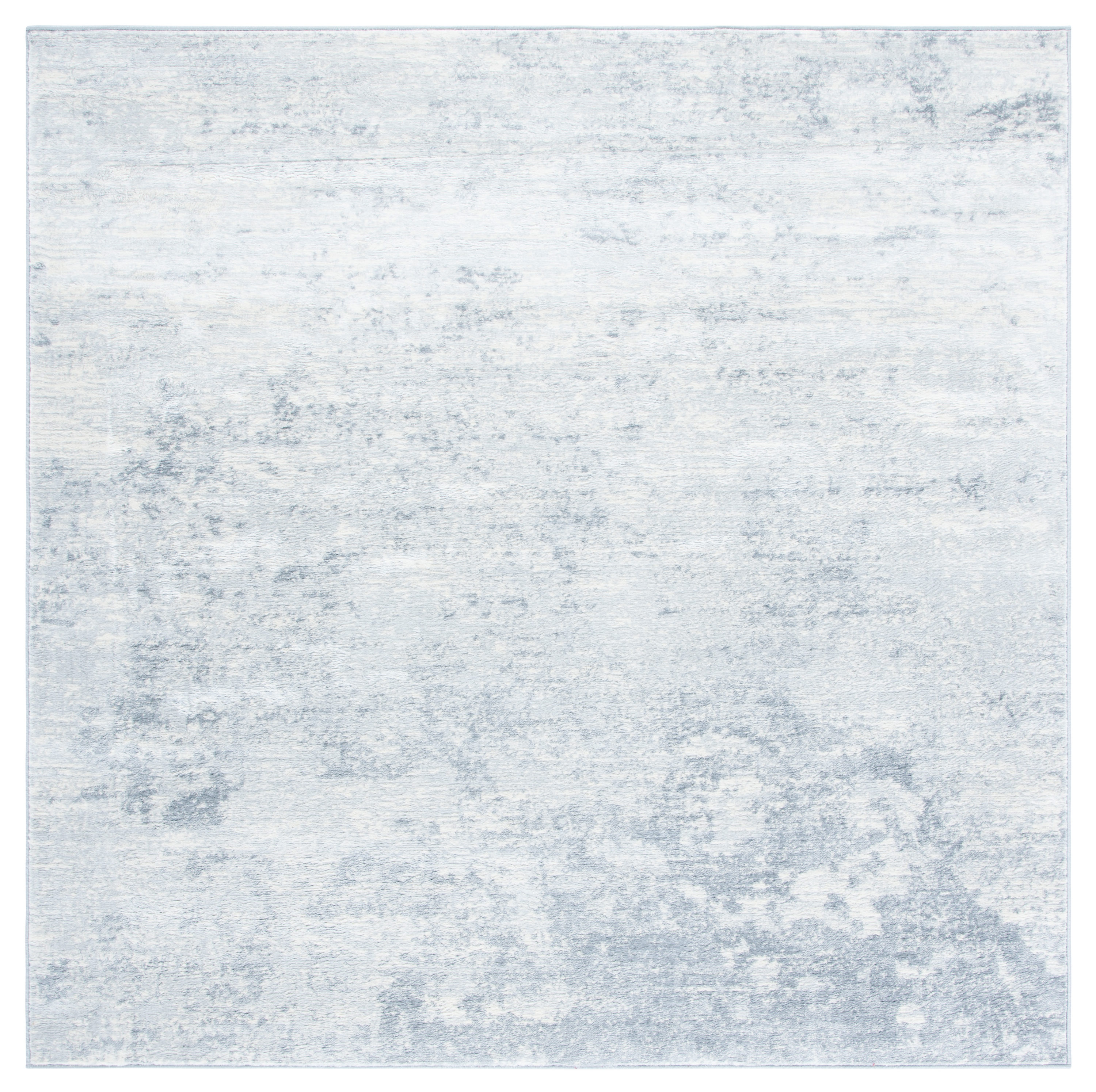 Safavieh BNT822A-9SQ Brentwood Malissie 9 x 9 (ft) Loomed Polypropylene Ivory/Gray Square Indoor Distressed/Overdyed Bohemian/Eclectic Area rug