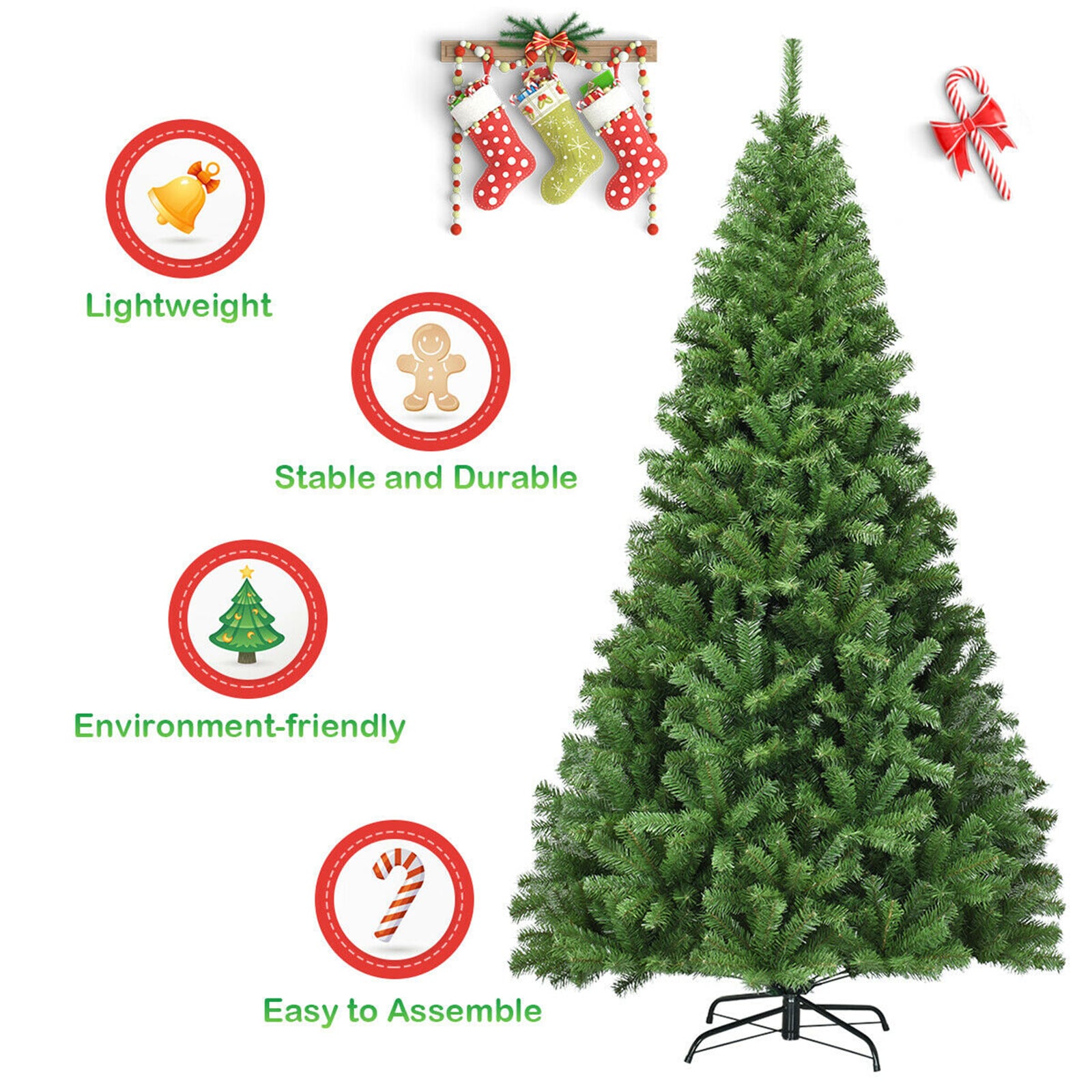 Forclover HYC-CM475 Artificial-Christmas-Trees - View #3