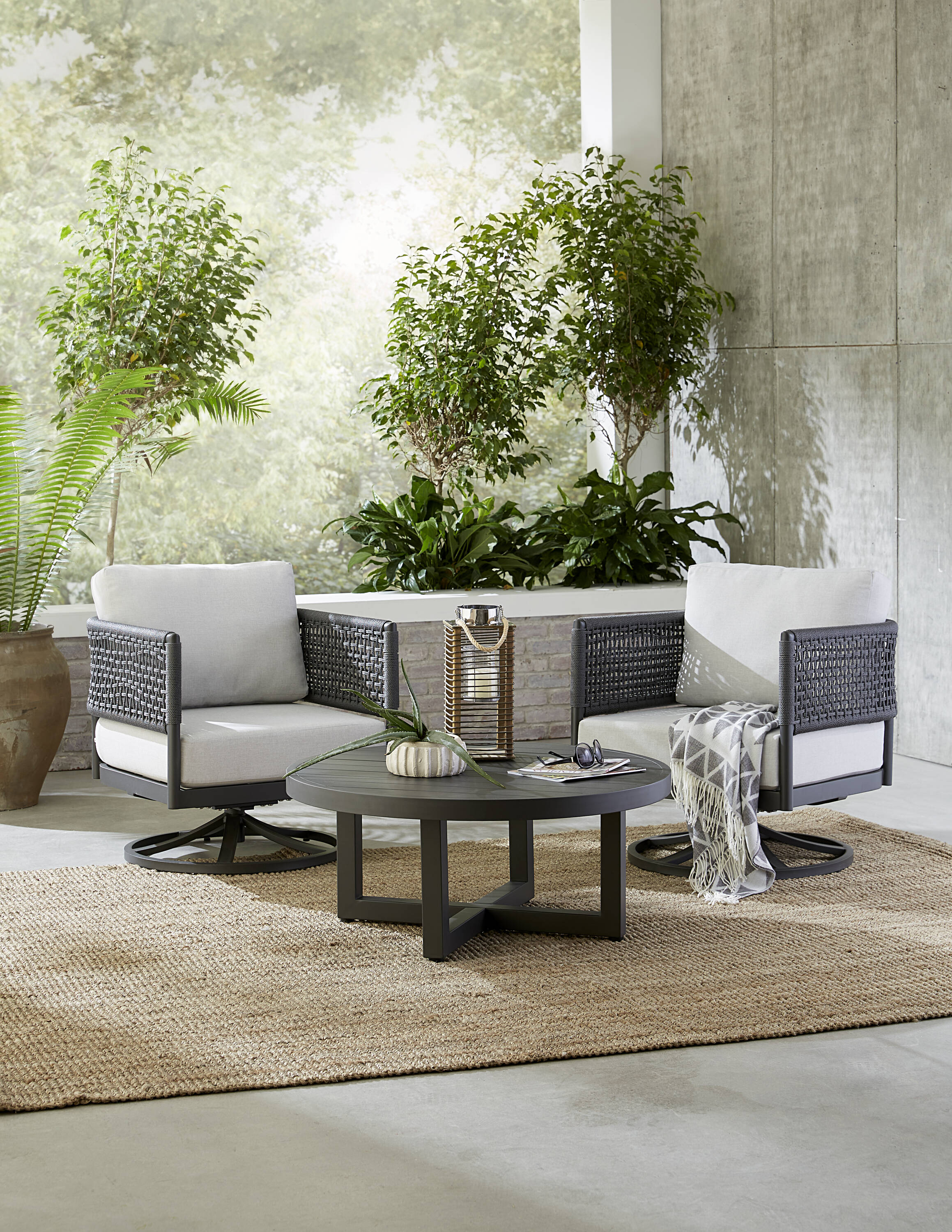 International Concepts KODOT-12RC-201SW-2 Patio-Conversation-Sets - View #2