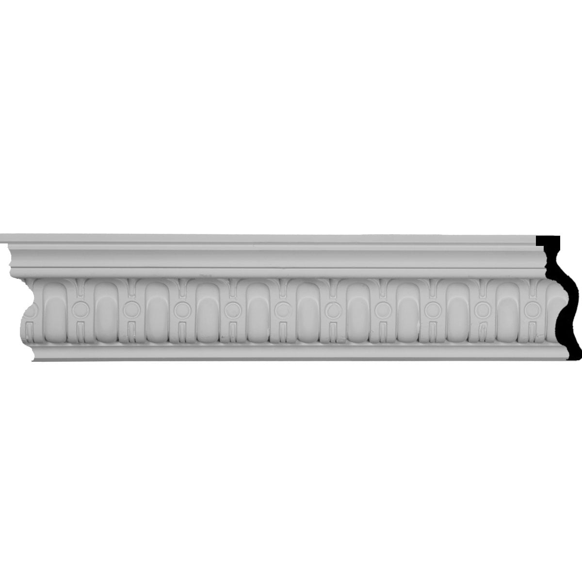 Primed Polyurethane Sequential Crown Moulding 94.5"