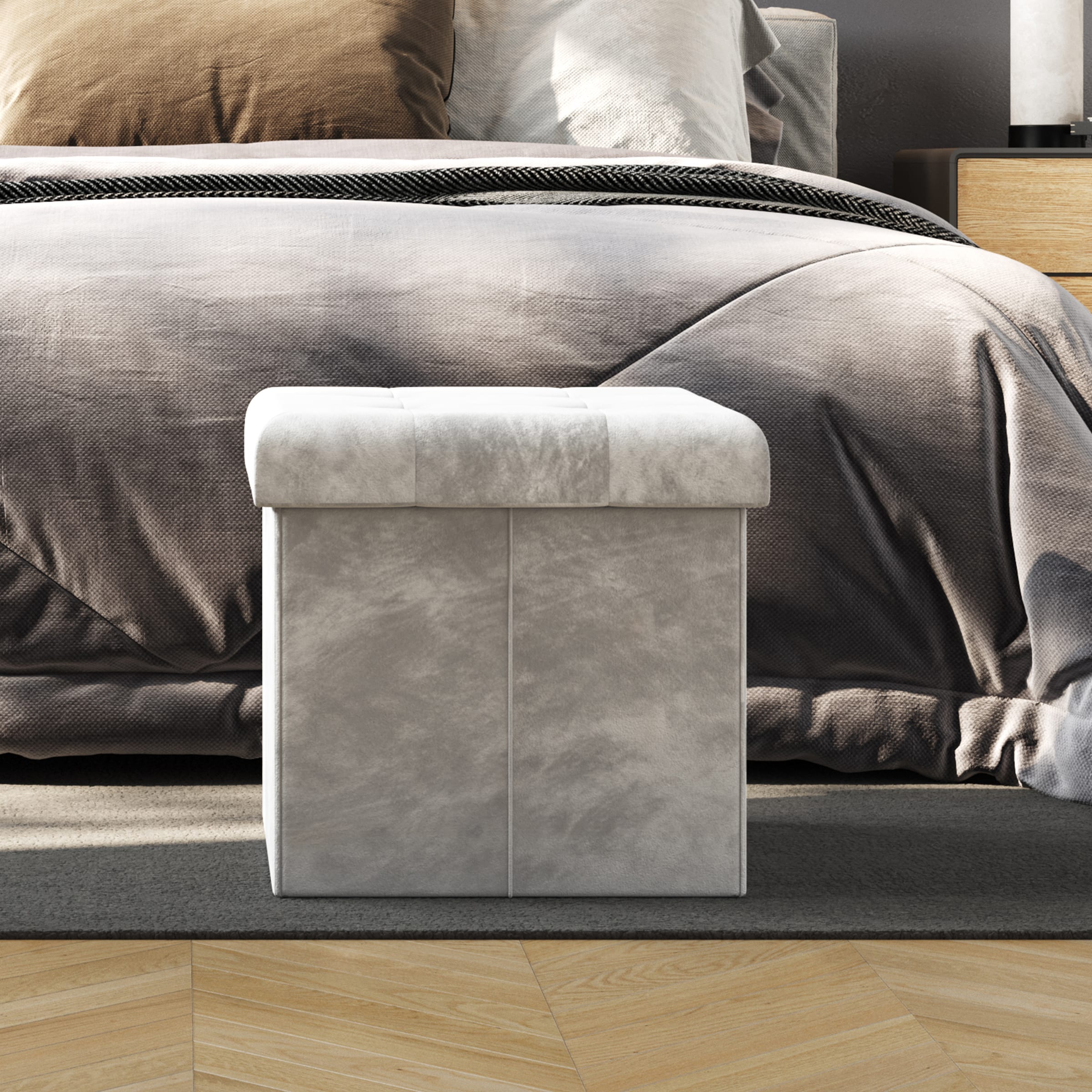 Lavish Home 80-FOTT-20 Indoor-Ottomans - View #7
