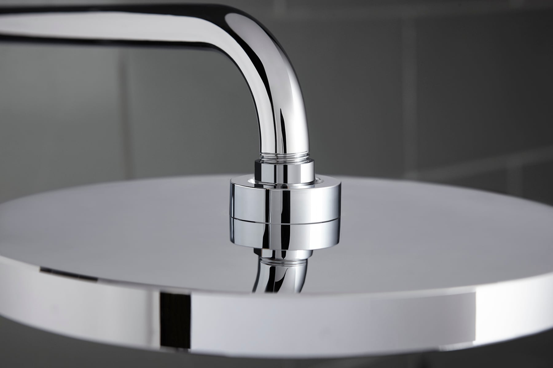 Awaken 10" Polished Chrome Wall or Ceiling Mount Rainhead