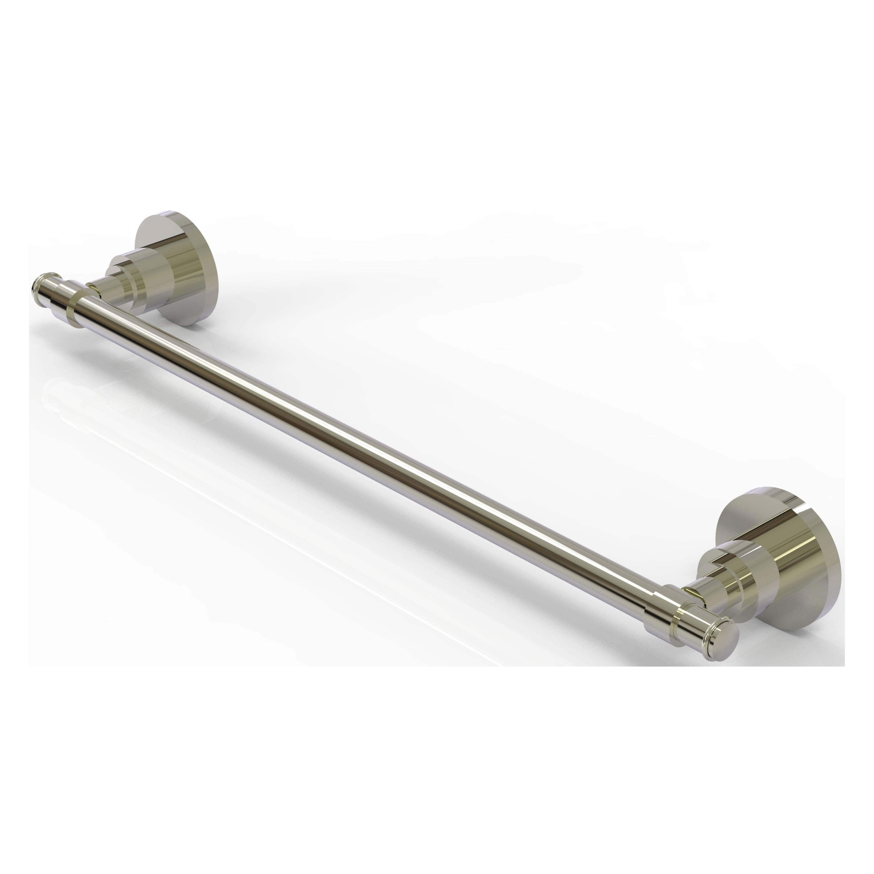 Allied Brass WS-41/24-PNI Washington Square 24-in Polished Nickel Wall mount Single Towel Bar