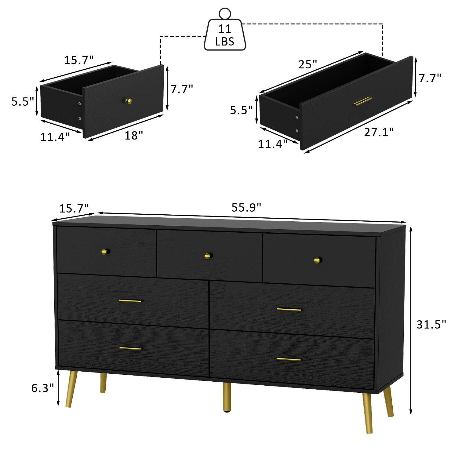 FUFU&GAGA YC0016-02 dressers - View #14