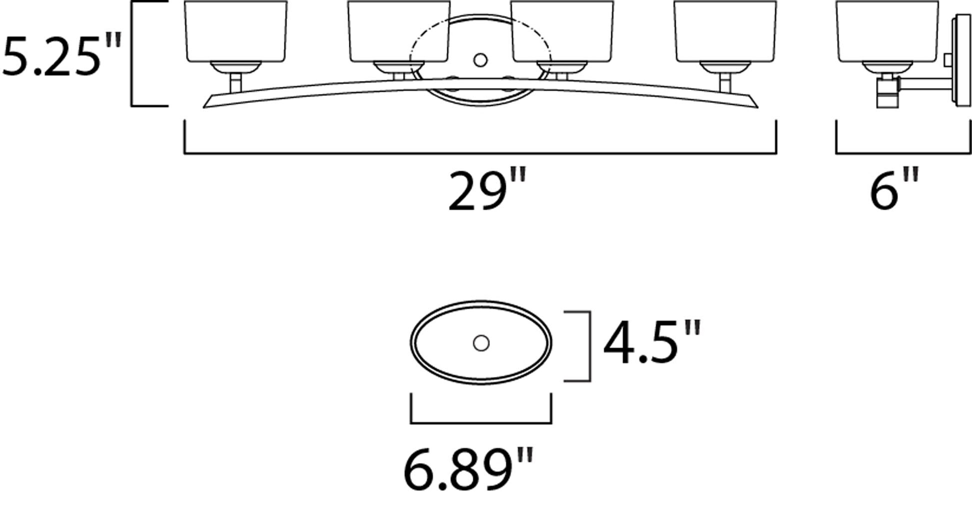 Maxim Lighting 19054FTPC b089995 - View #3