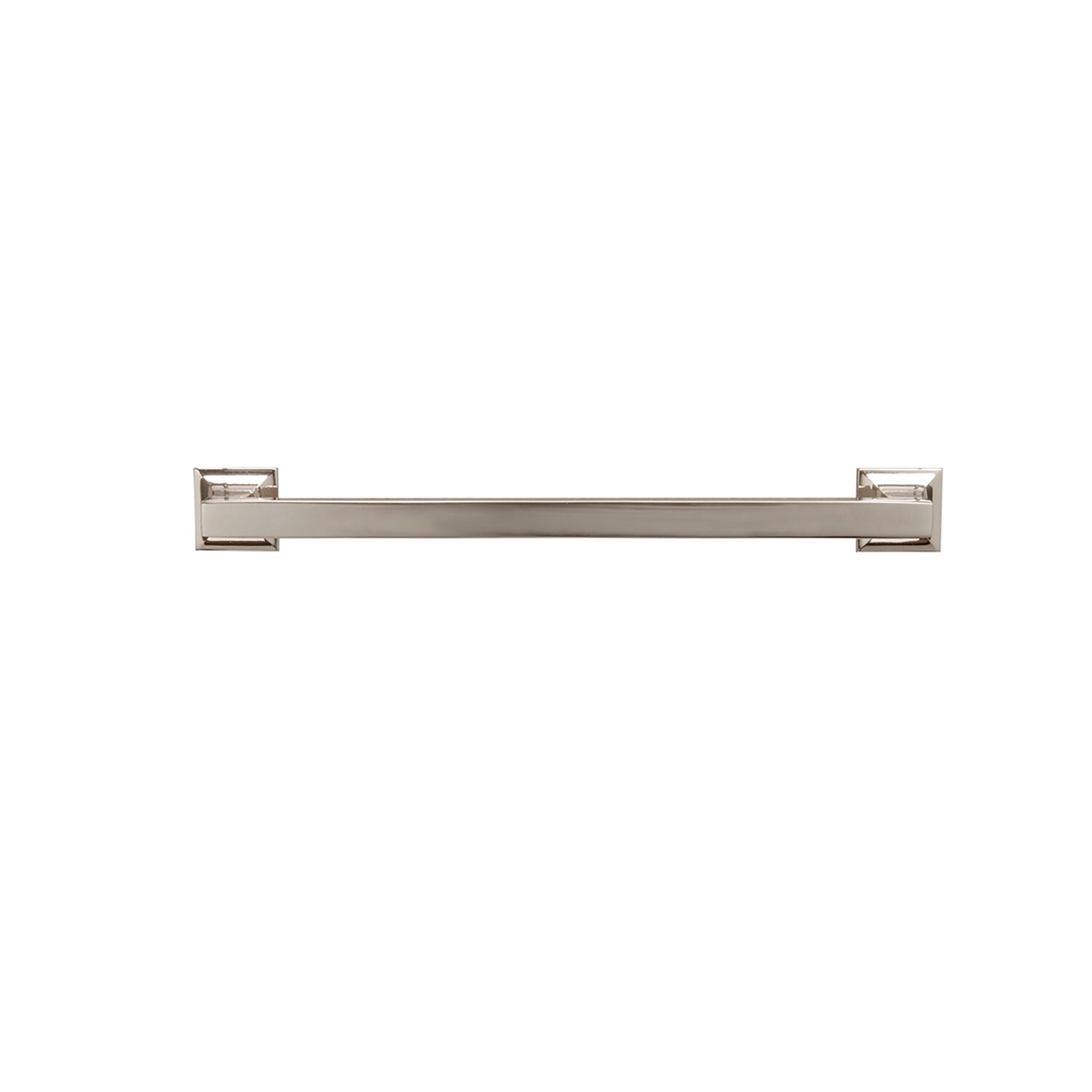 Hickory Hardware Studio 8-13/16-in Center to Center Polished Nickel  Rectangular Handle Drawer Pulls (5-Pack) in the Drawer Pulls department at